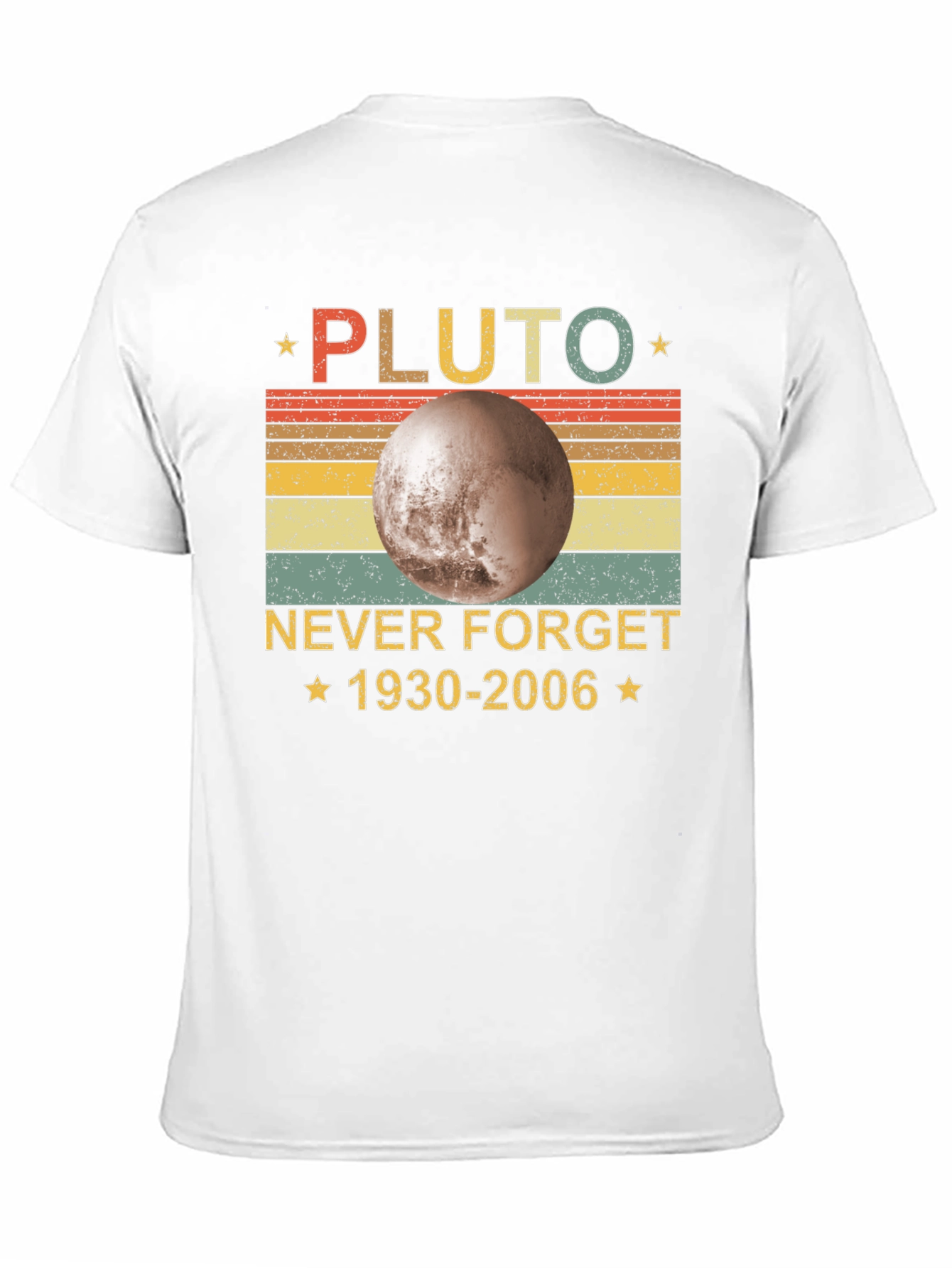 Pluto Never Forget Retro T-Shirt