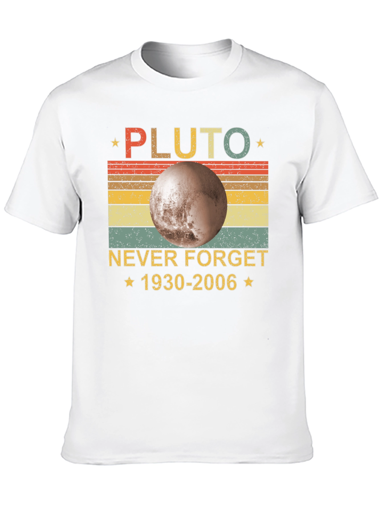 Pluto Never Forget Retro T-Shirt
