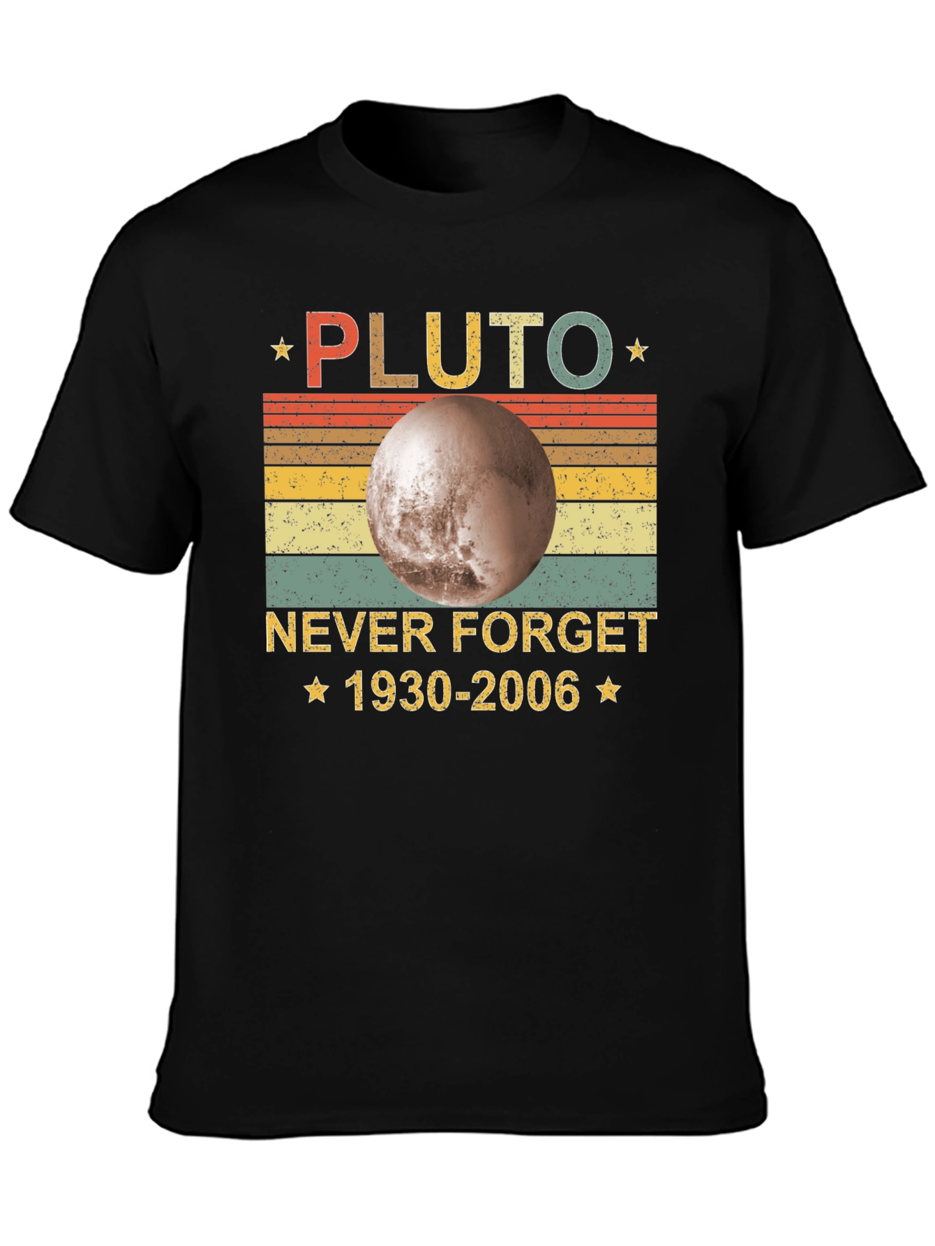 Pluto Never Forget Retro T-Shirt