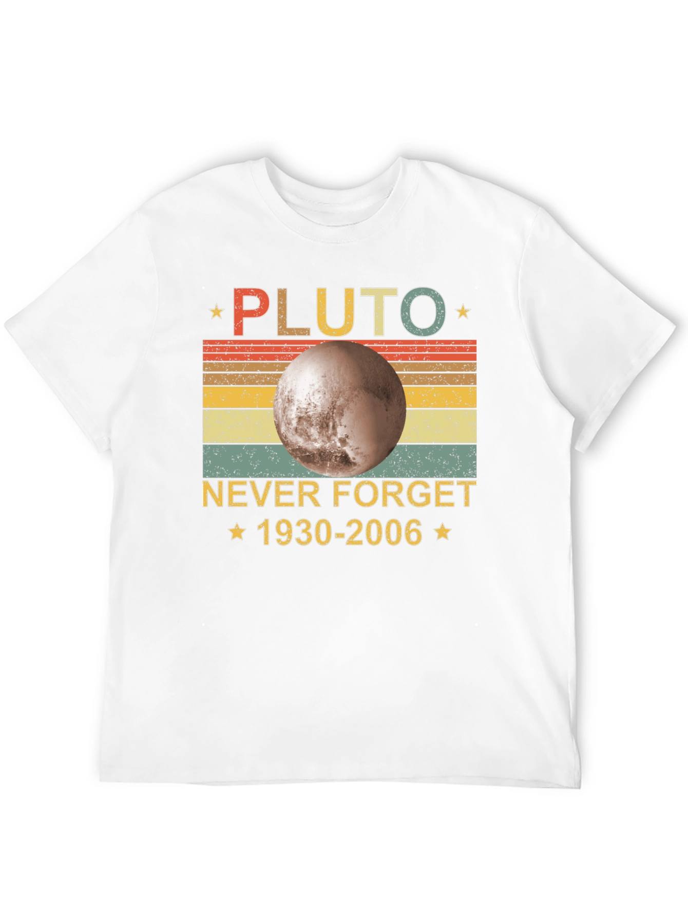 Pluto Never Forget Retro T-Shirt