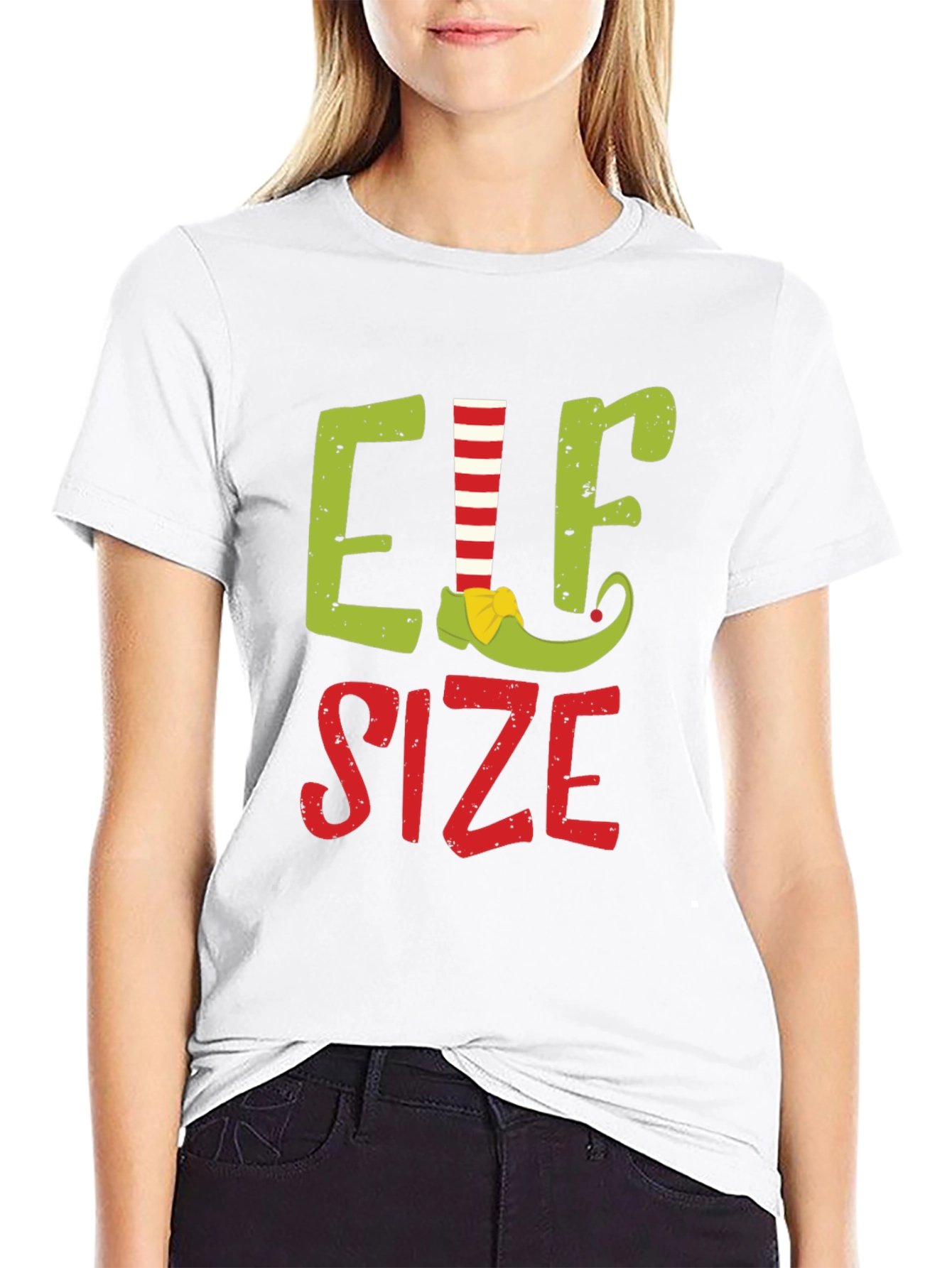 Elf Size Christmas T-Shirt