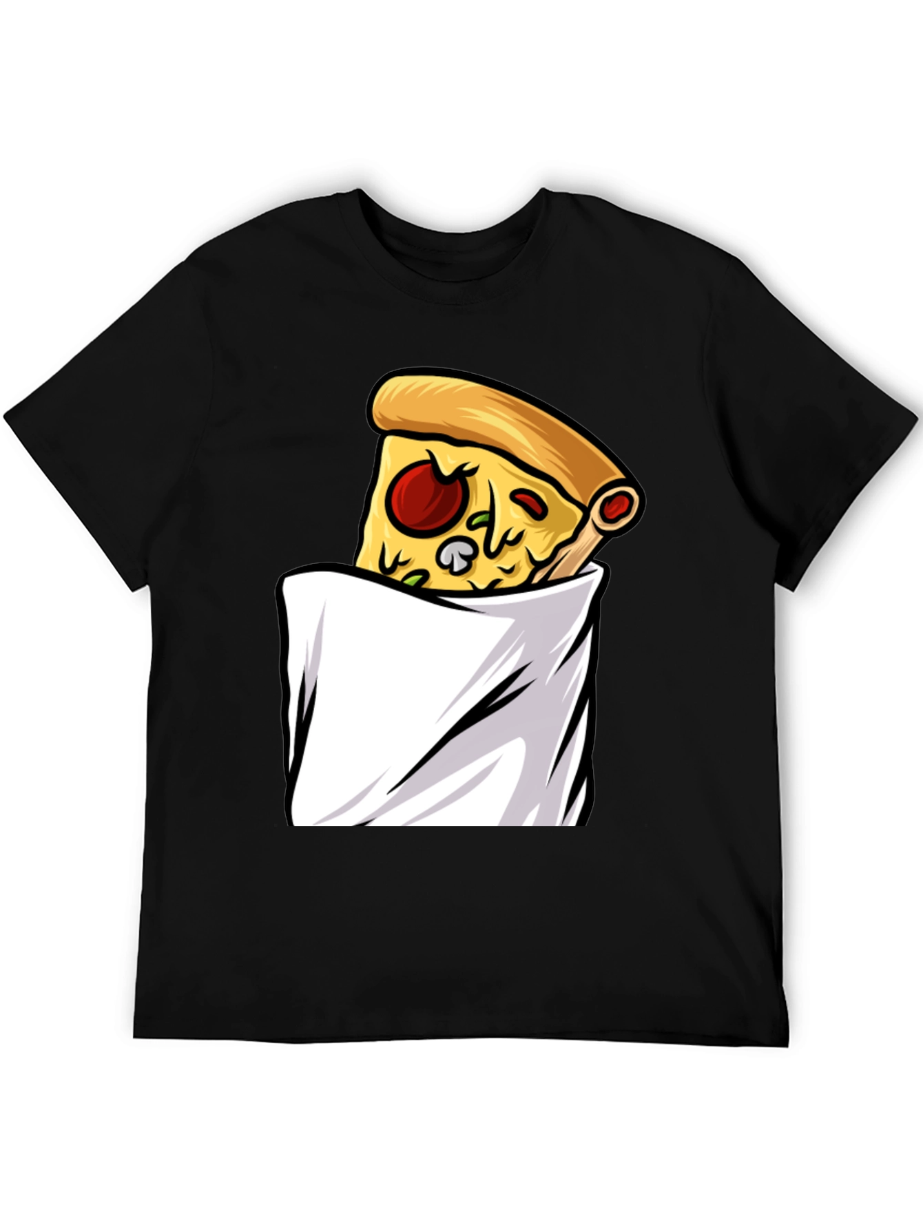 Pizza Slice Graphic Tee - Funny Food T-Shirt