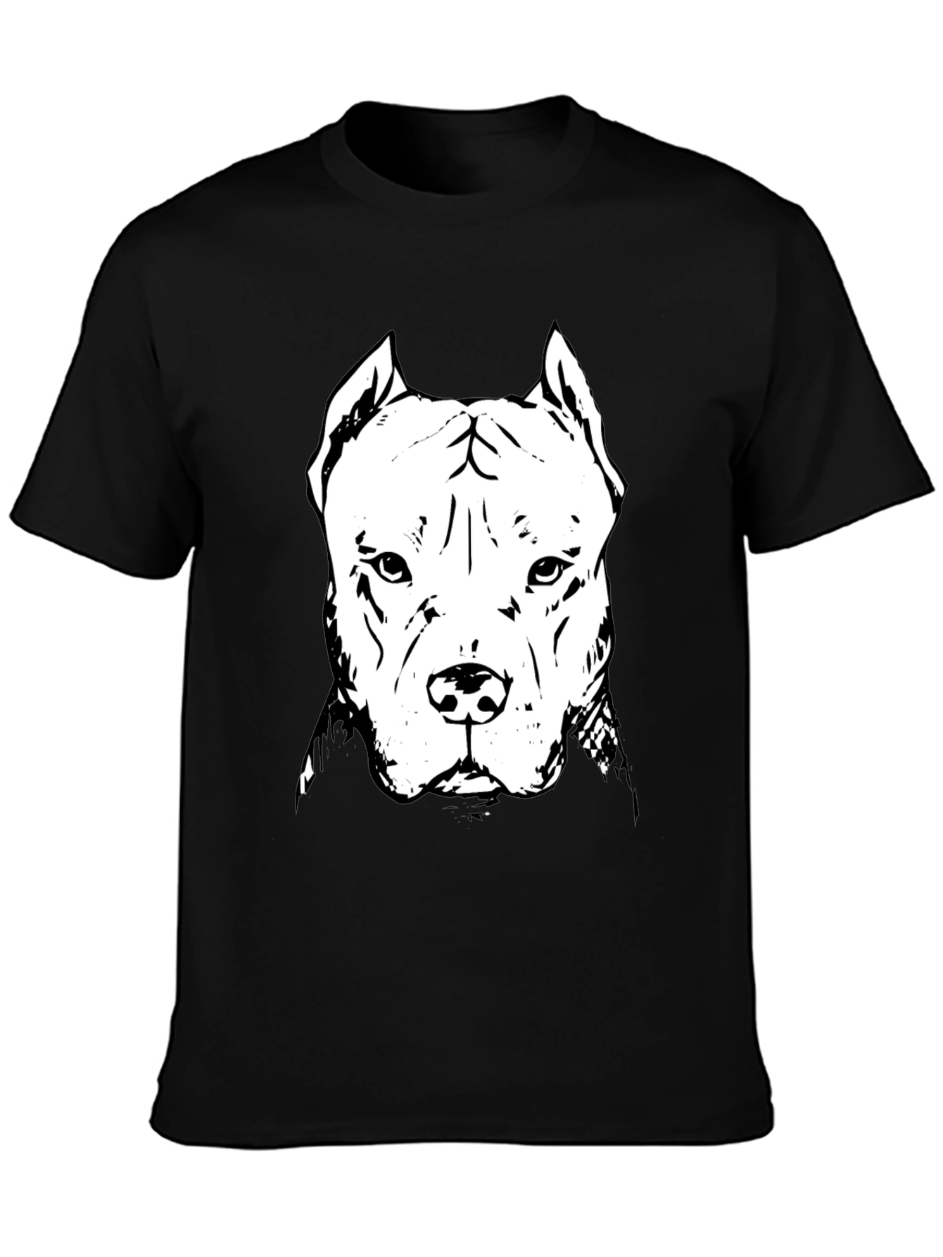 Pitbull Graphic Tee - Black Dog Lover Shirt