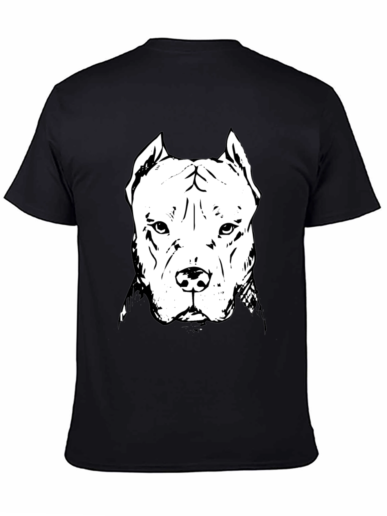 Pitbull Graphic Tee - Black Dog Lover Shirt