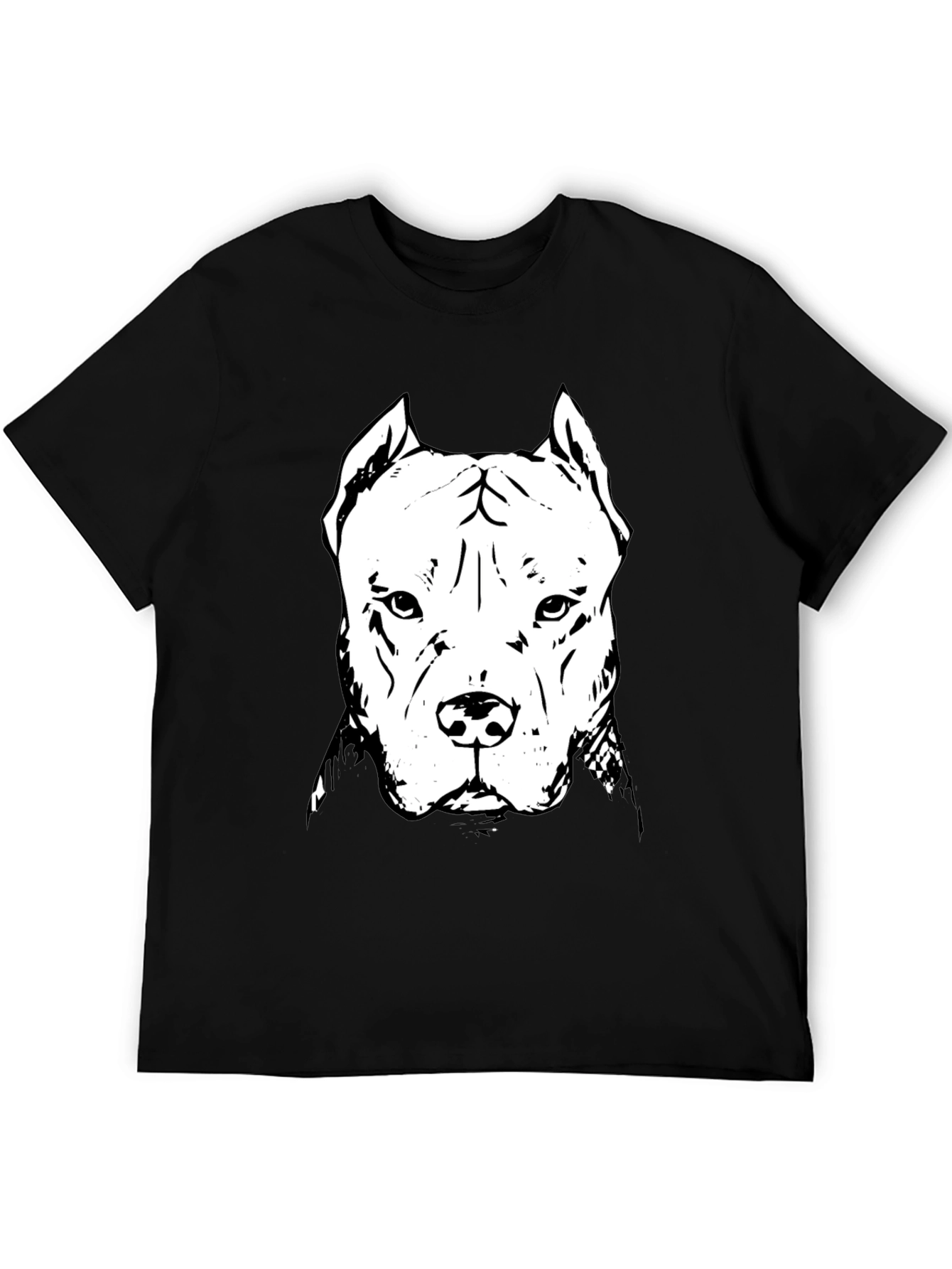 Pitbull Graphic Tee - Black Dog Lover Shirt