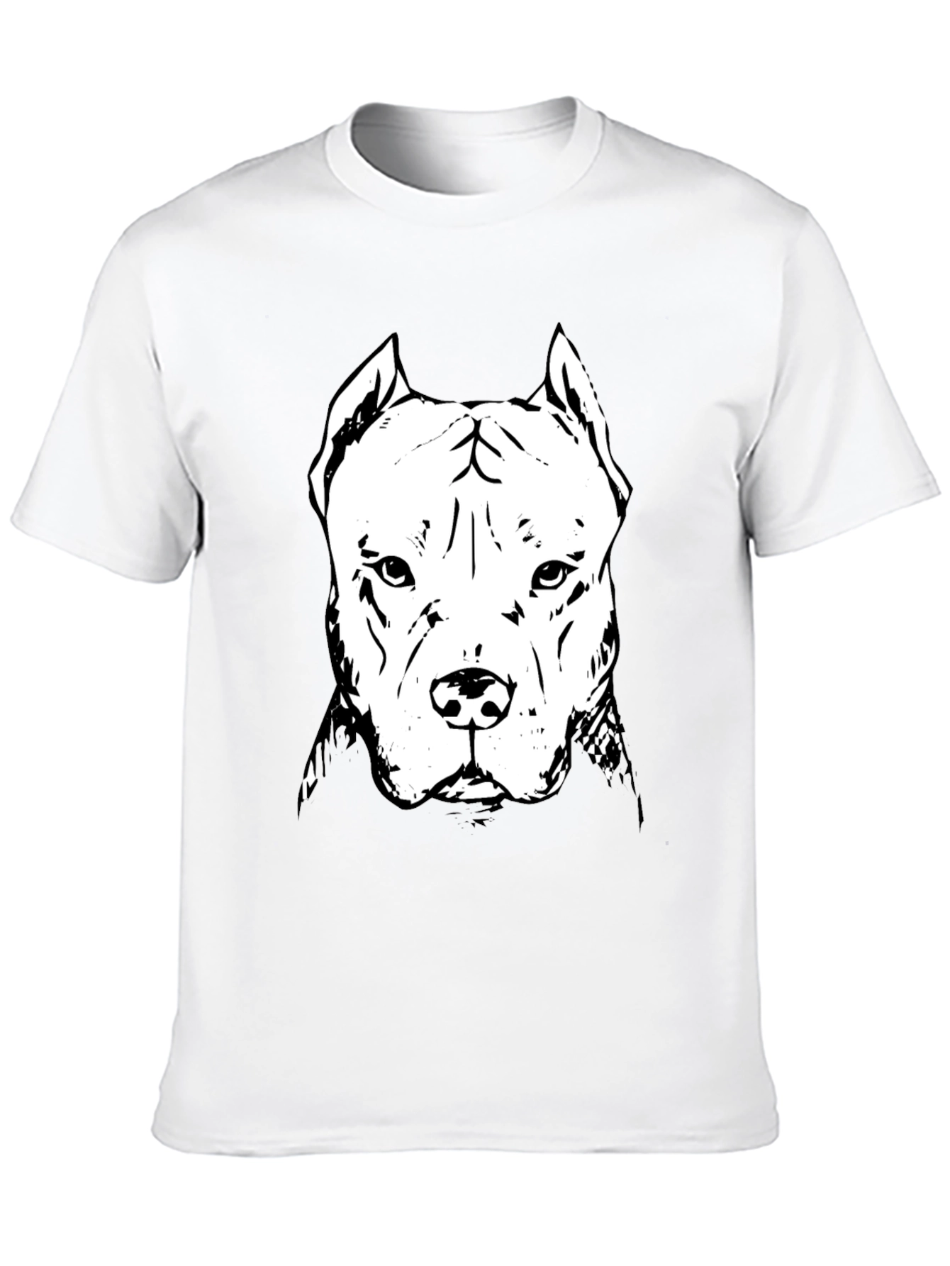 Pitbull Graphic Tee - Black Dog Lover Shirt