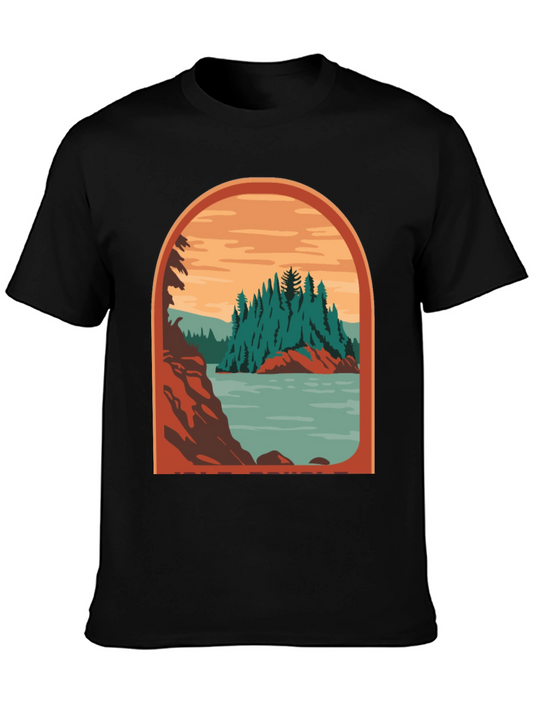 Retro Landscape Graphic Tee