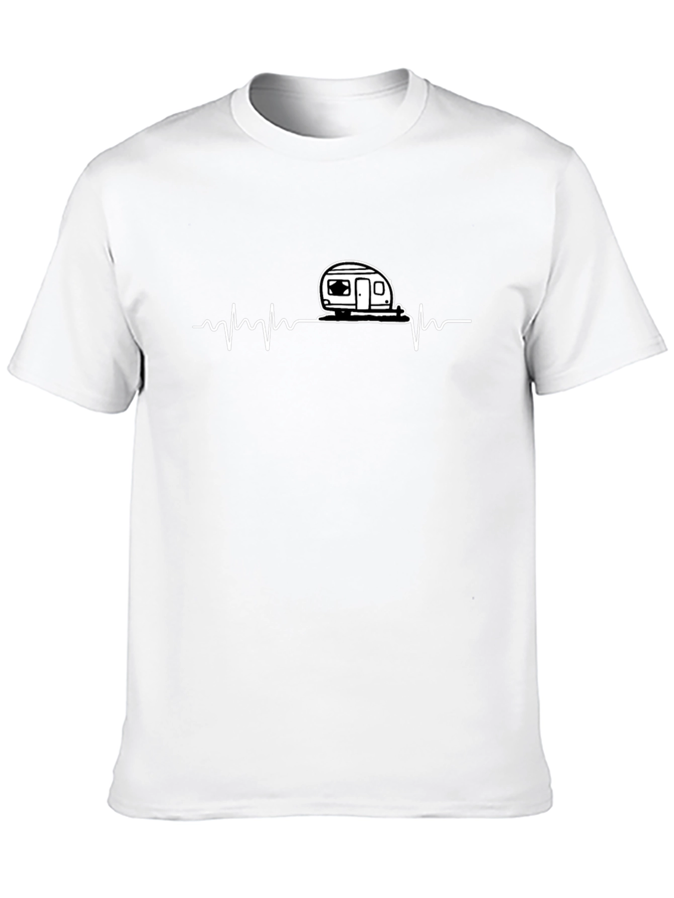 Camper Heartbeat Graphic Tee