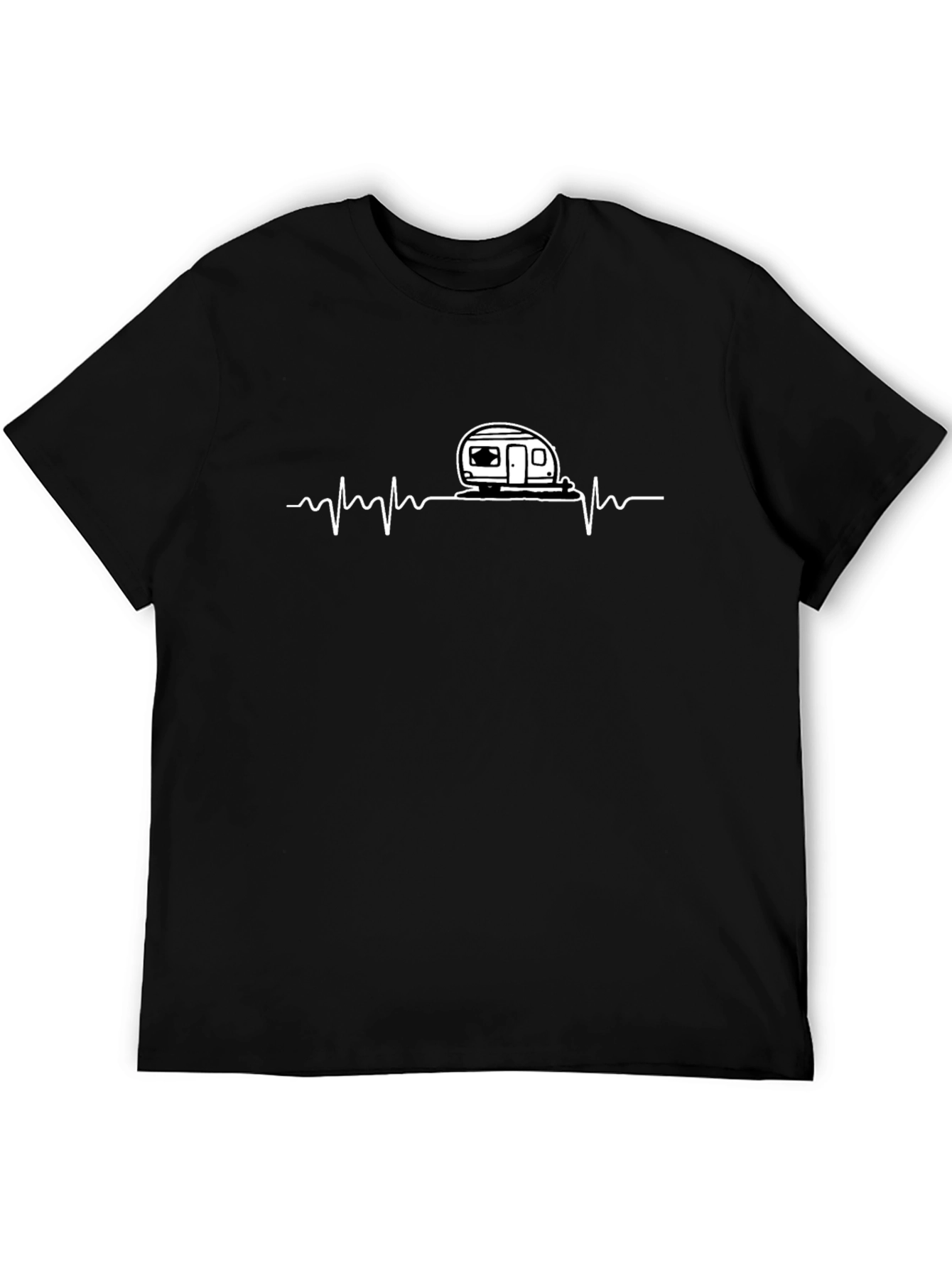 Camper Heartbeat Graphic Tee
