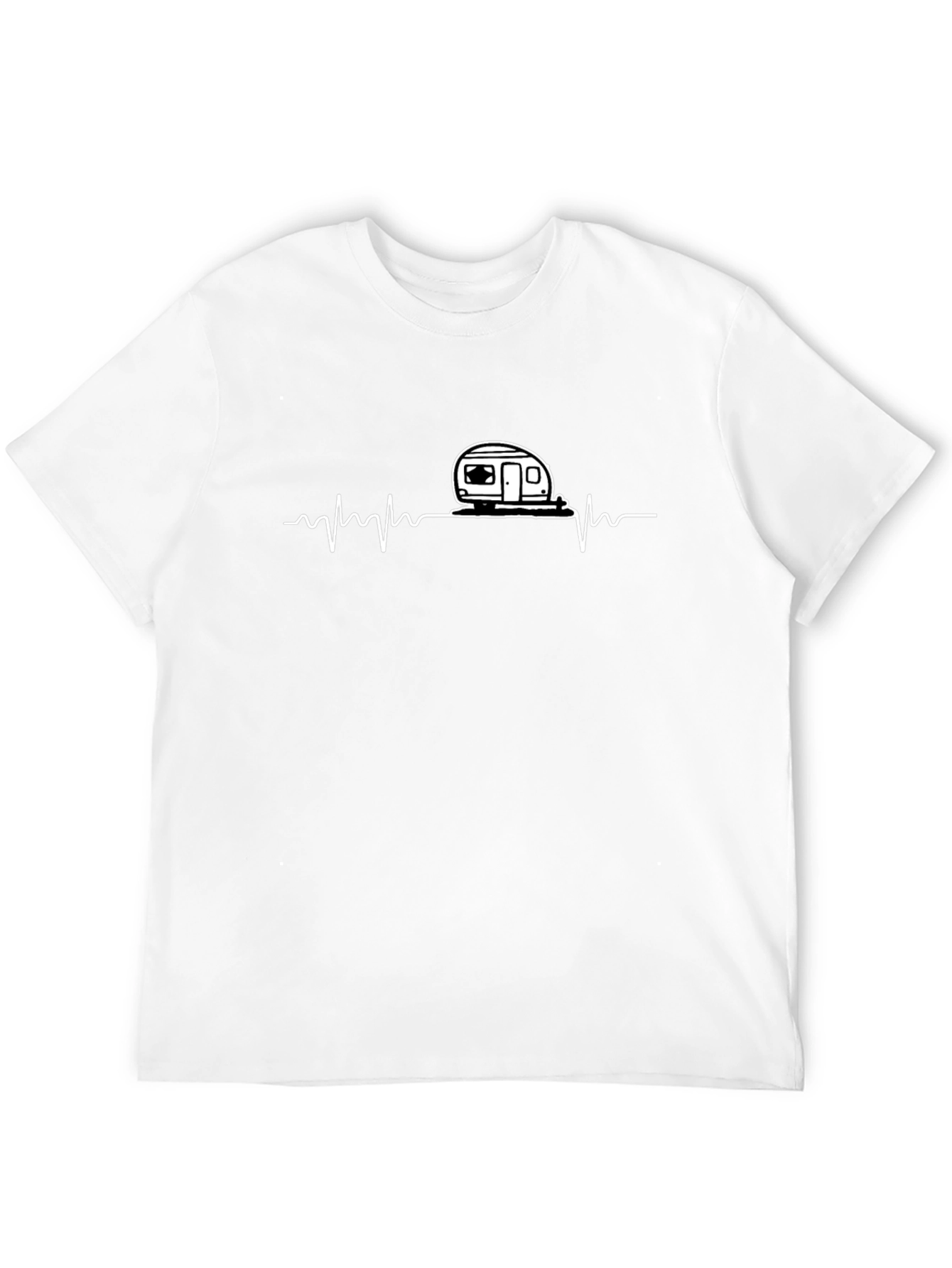 Camper Heartbeat Graphic Tee
