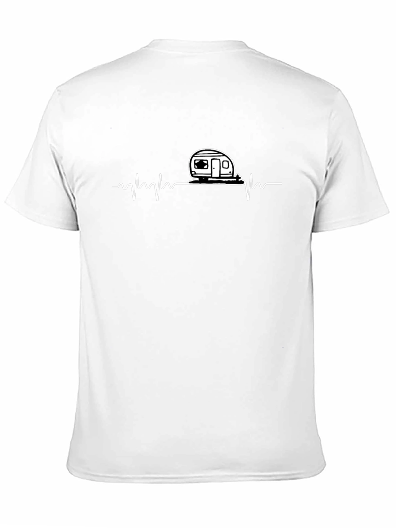 Camper Heartbeat Graphic Tee