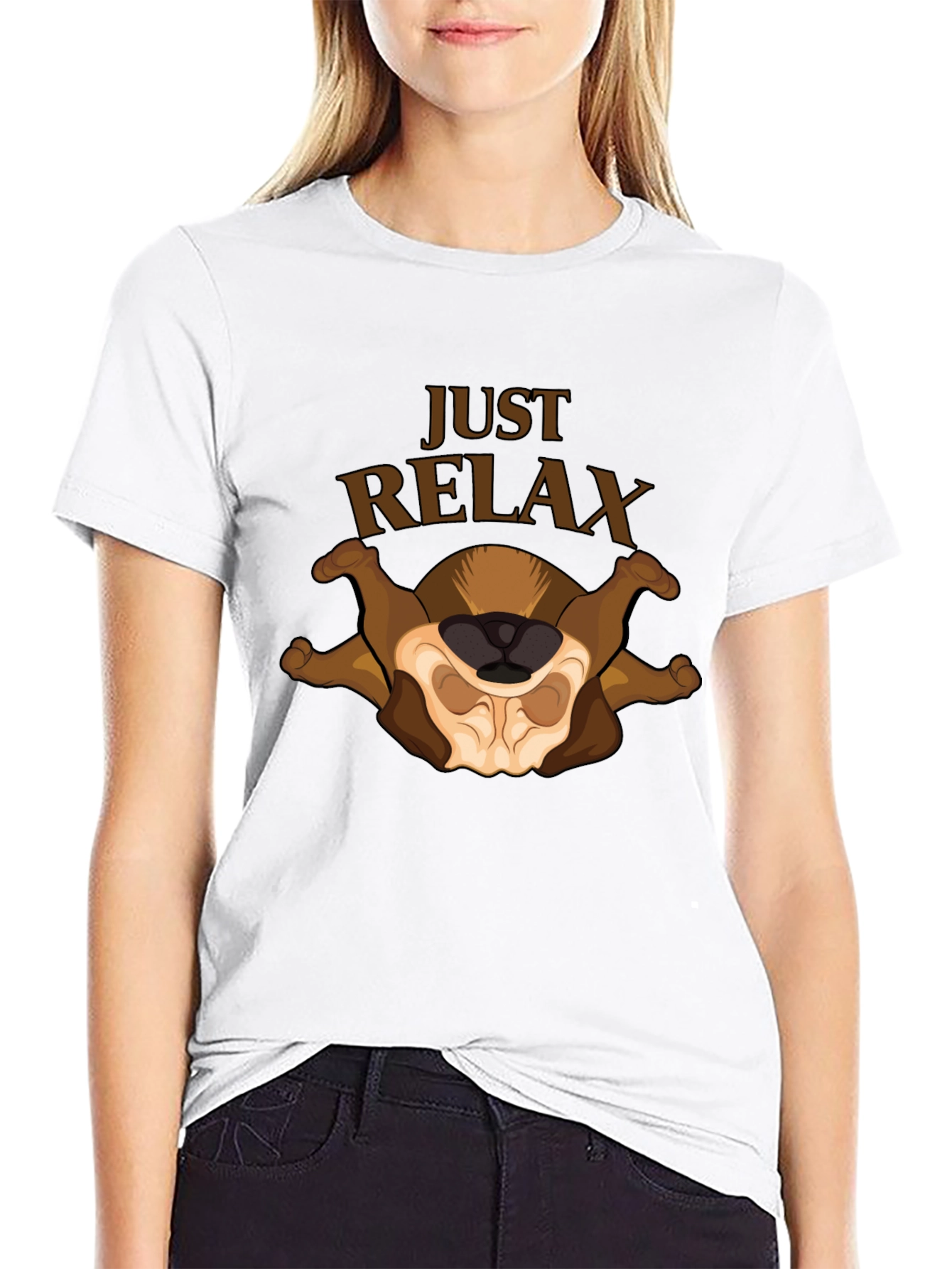 Just Relax Otter Graphic T-Shirt