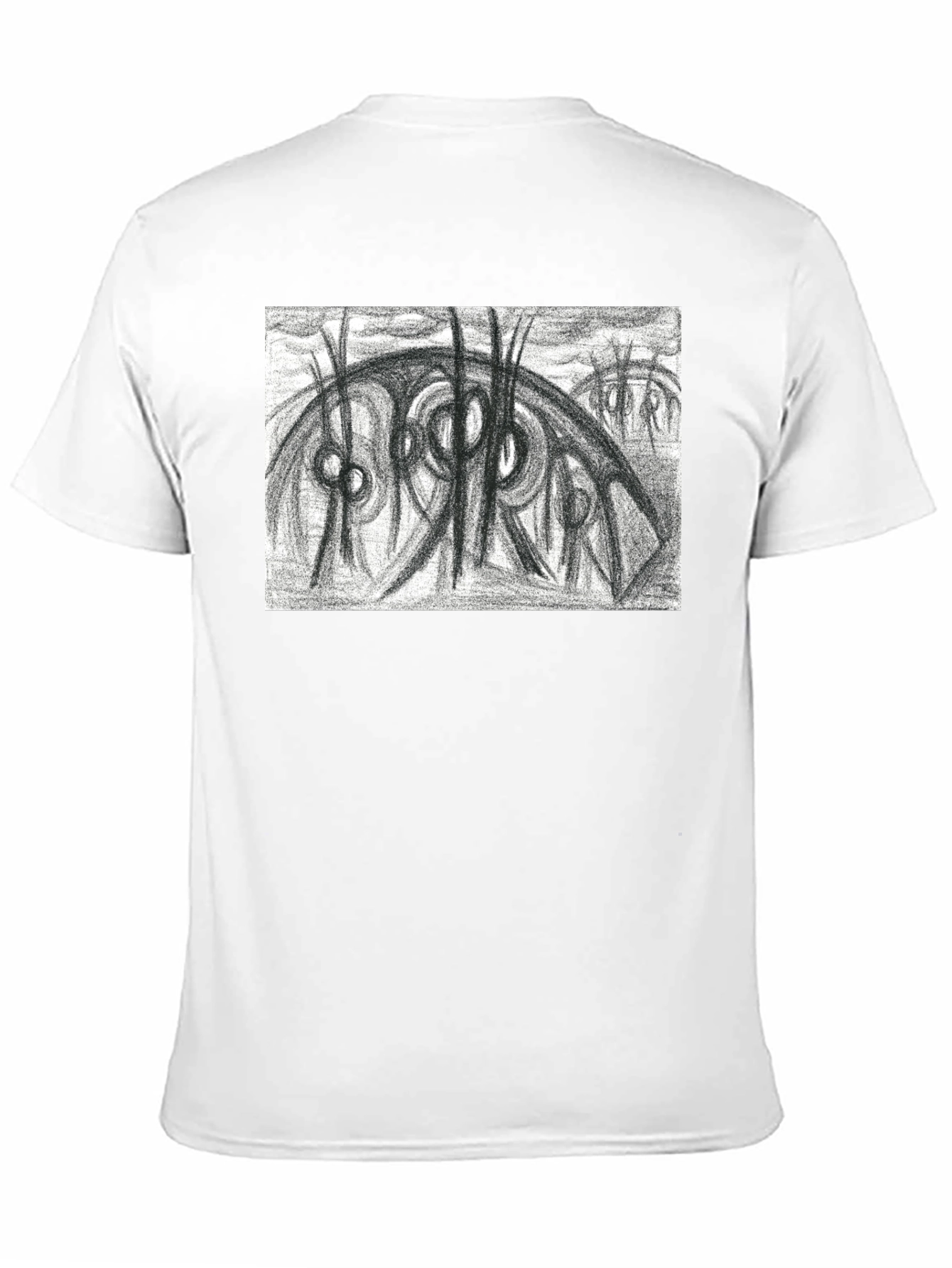 Abstract Graphic Print Tee