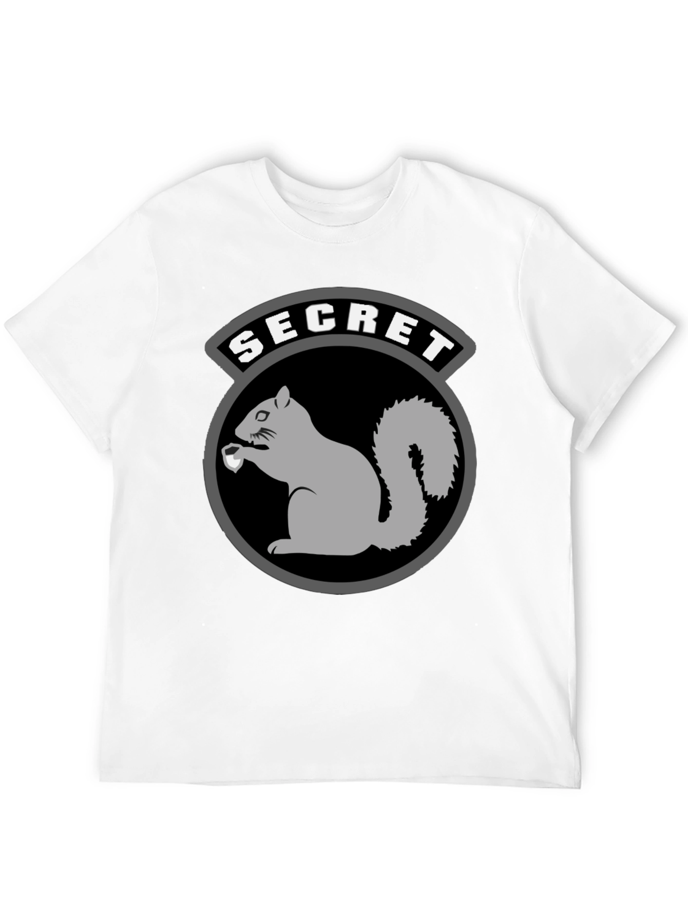 Secret Squirrel T-Shirt - Black Graphic Tee