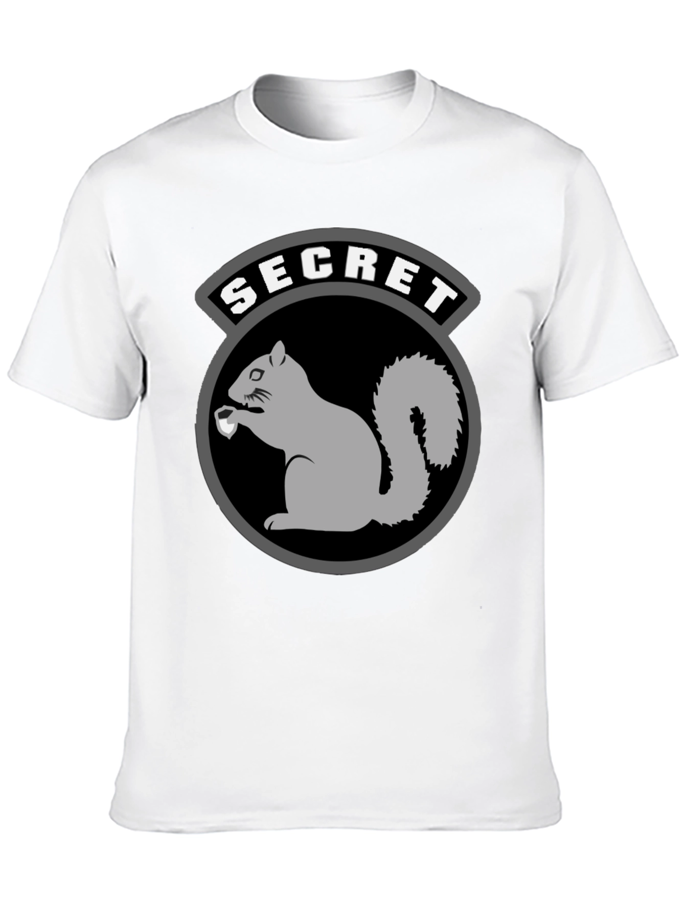 Secret Squirrel T-Shirt - Black Graphic Tee