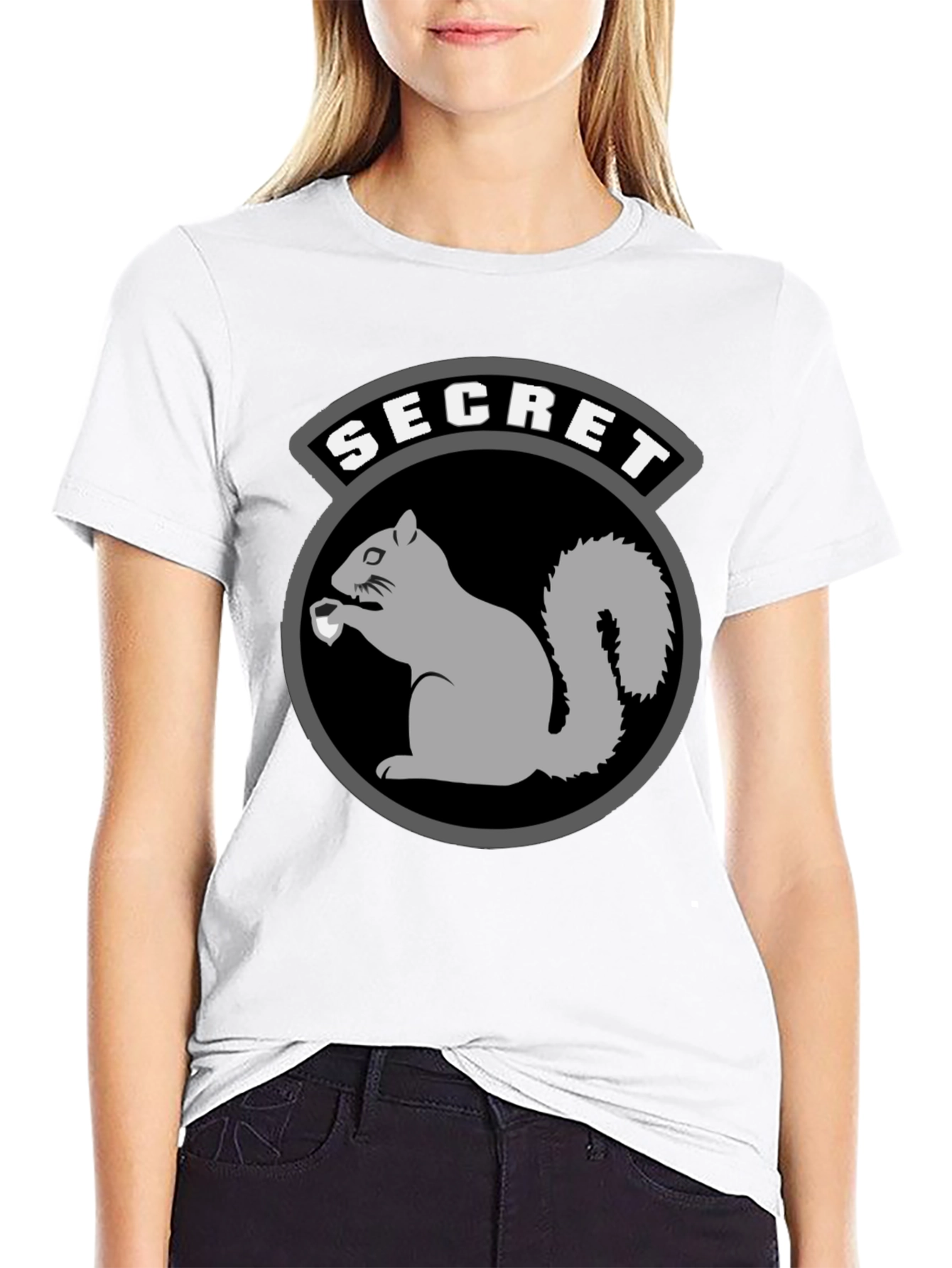 Secret Squirrel T-Shirt - Black Graphic Tee