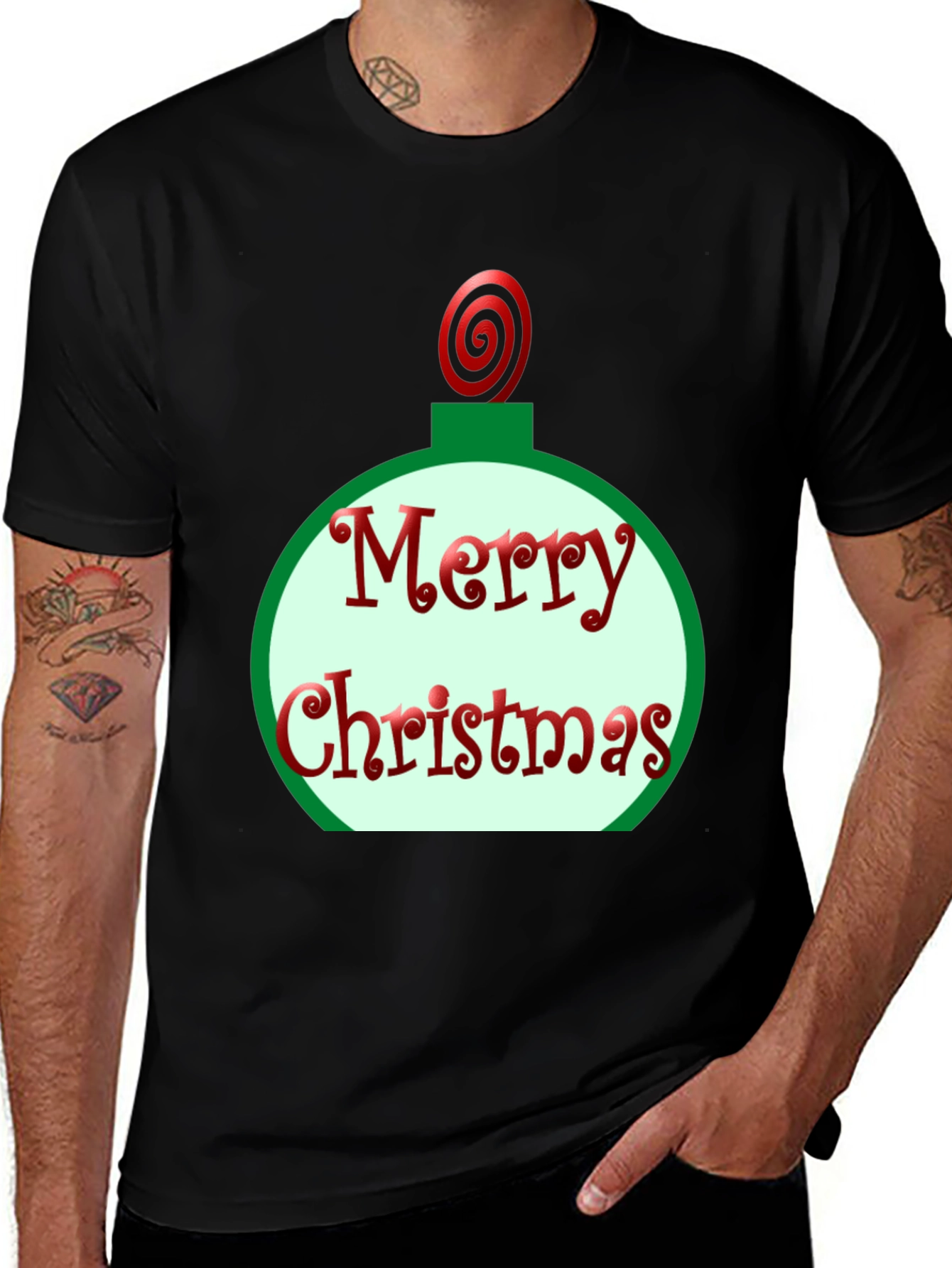 Merry Christmas Ornament T-Shirt