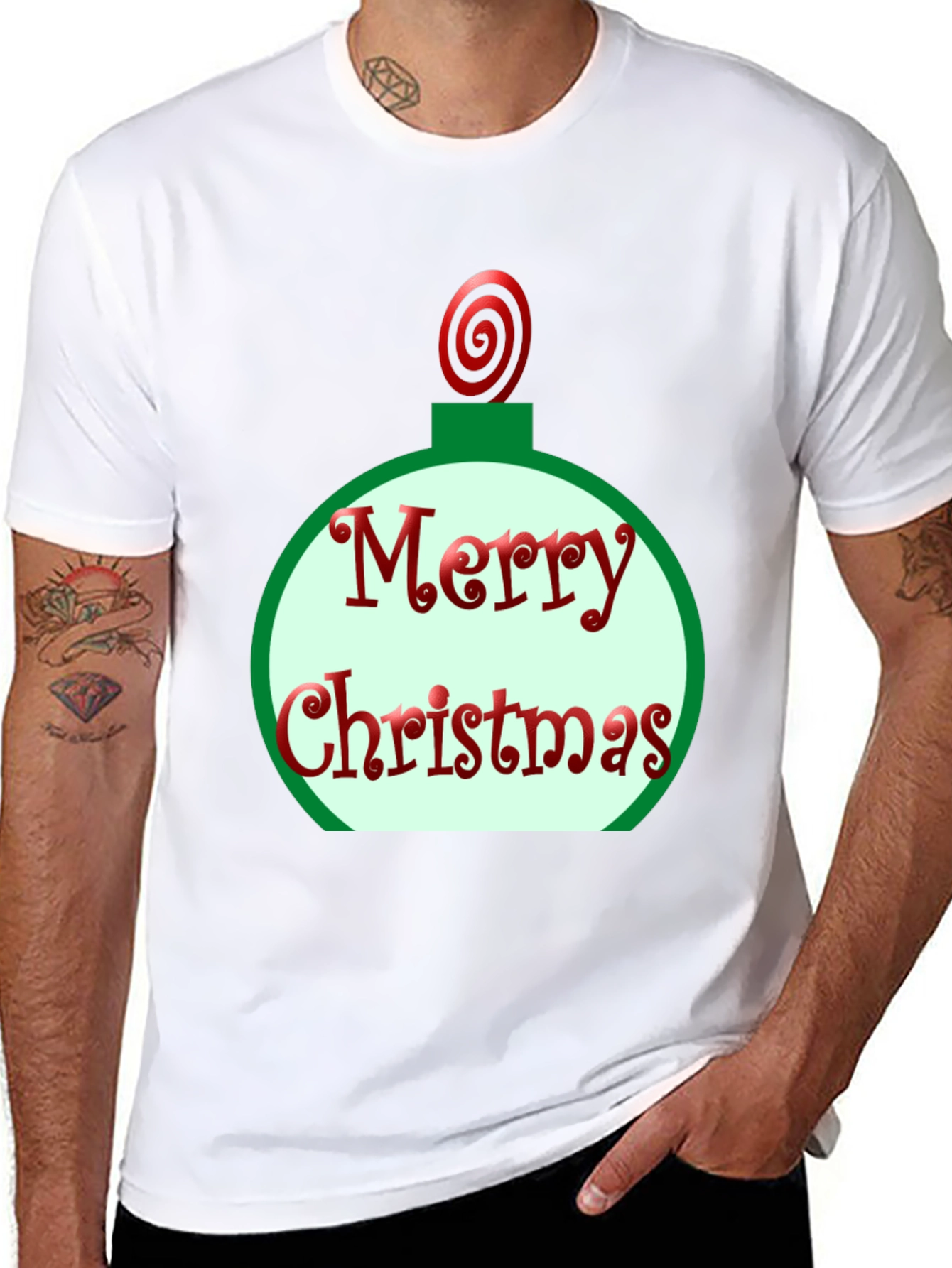 Merry Christmas Ornament T-Shirt