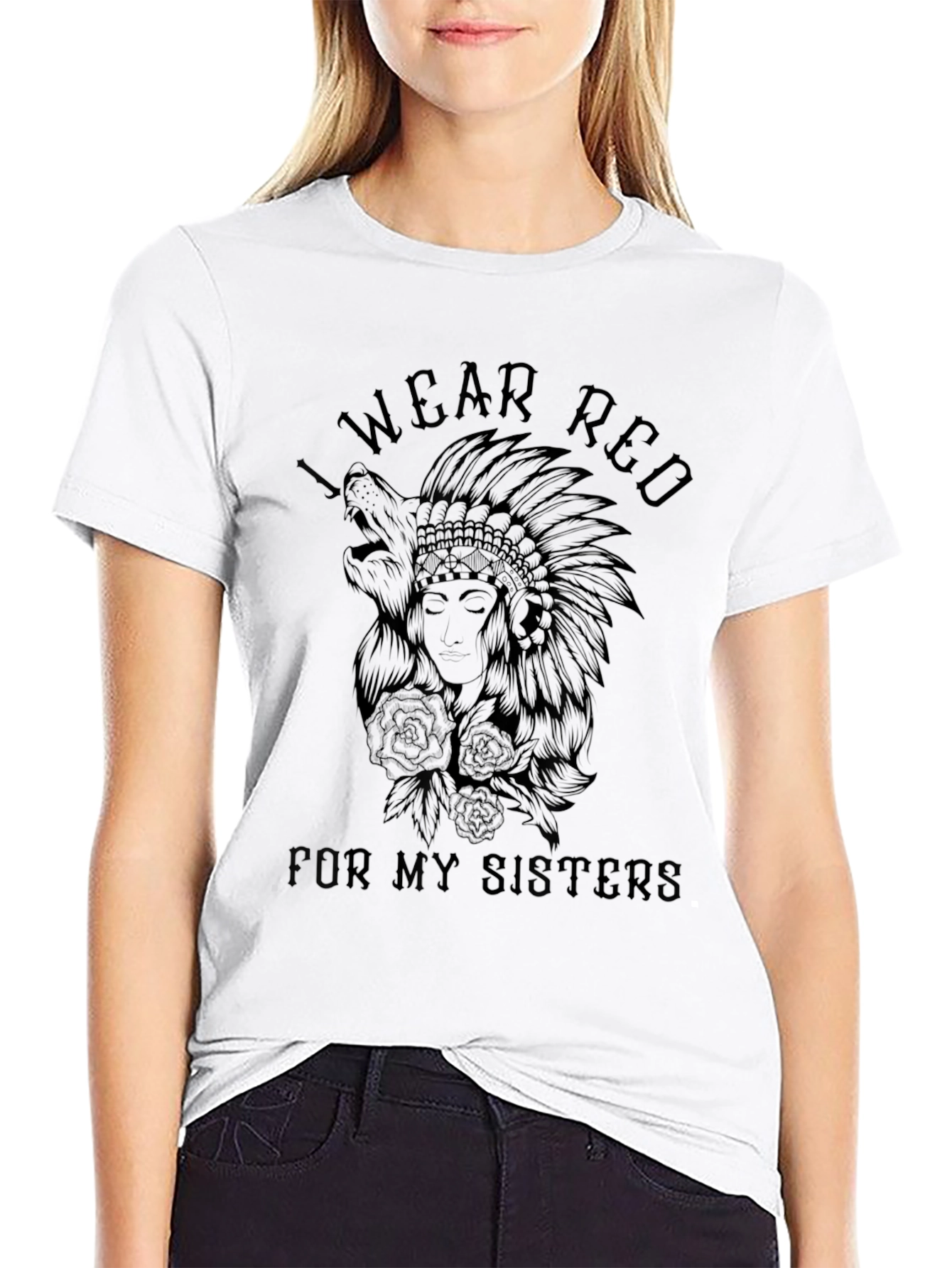 I Wear Red for My Sisters T-Shirt