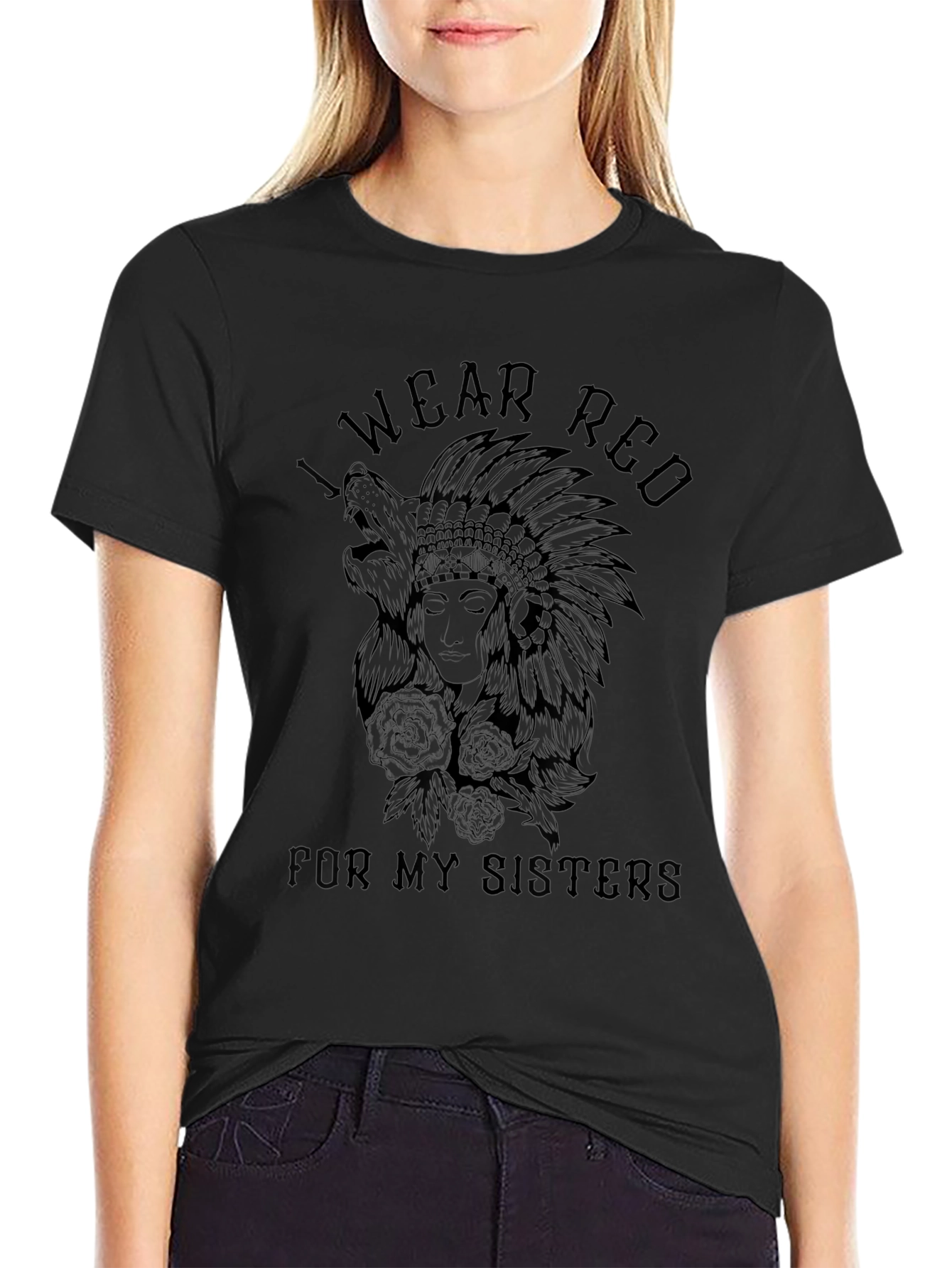 I Wear Red for My Sisters T-Shirt