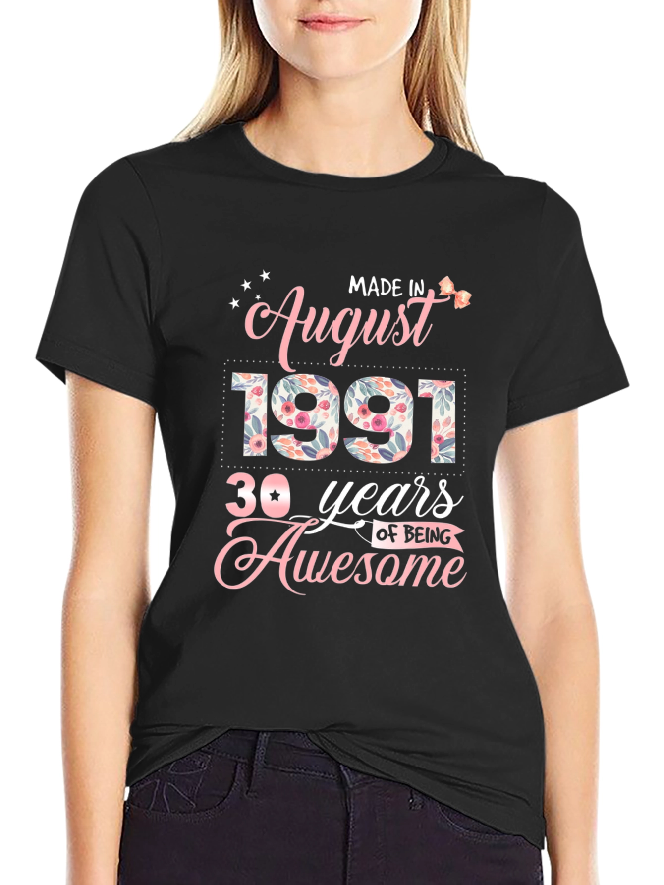Made in August 1991 30th Birthday T-Shirt