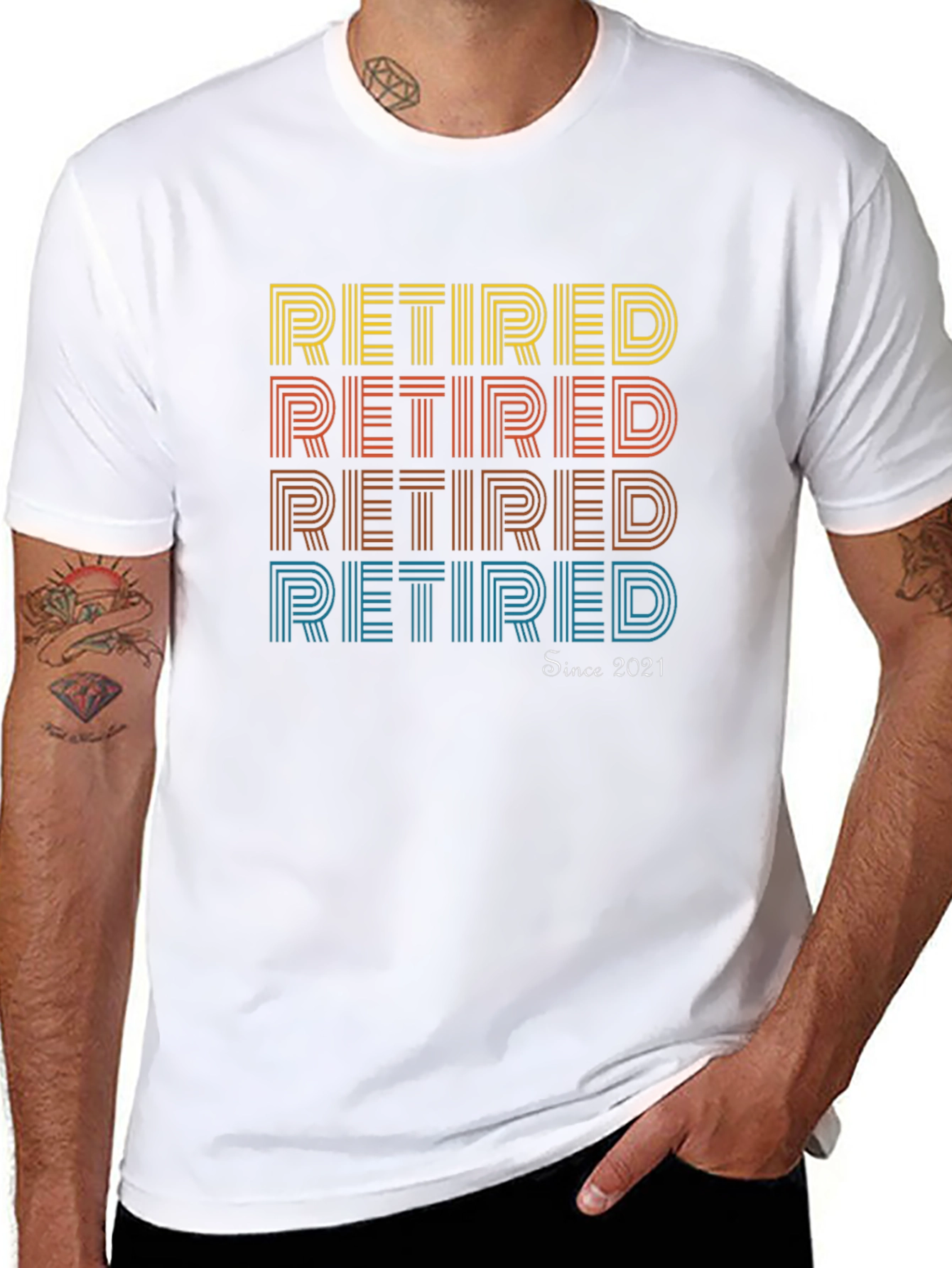 Retired Since 2021 Graphic T-Shirt