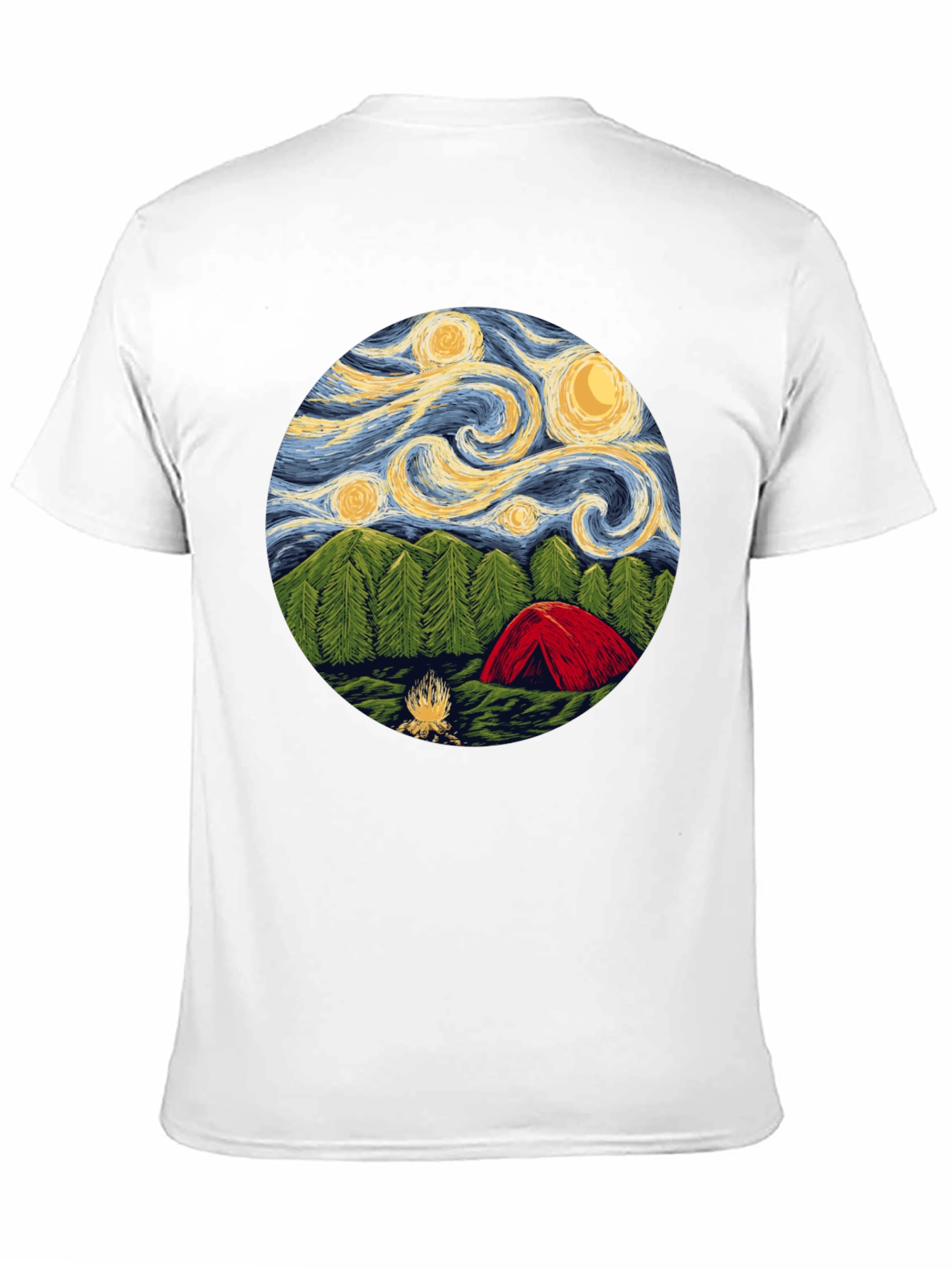 Starry Night Camping T-Shirt