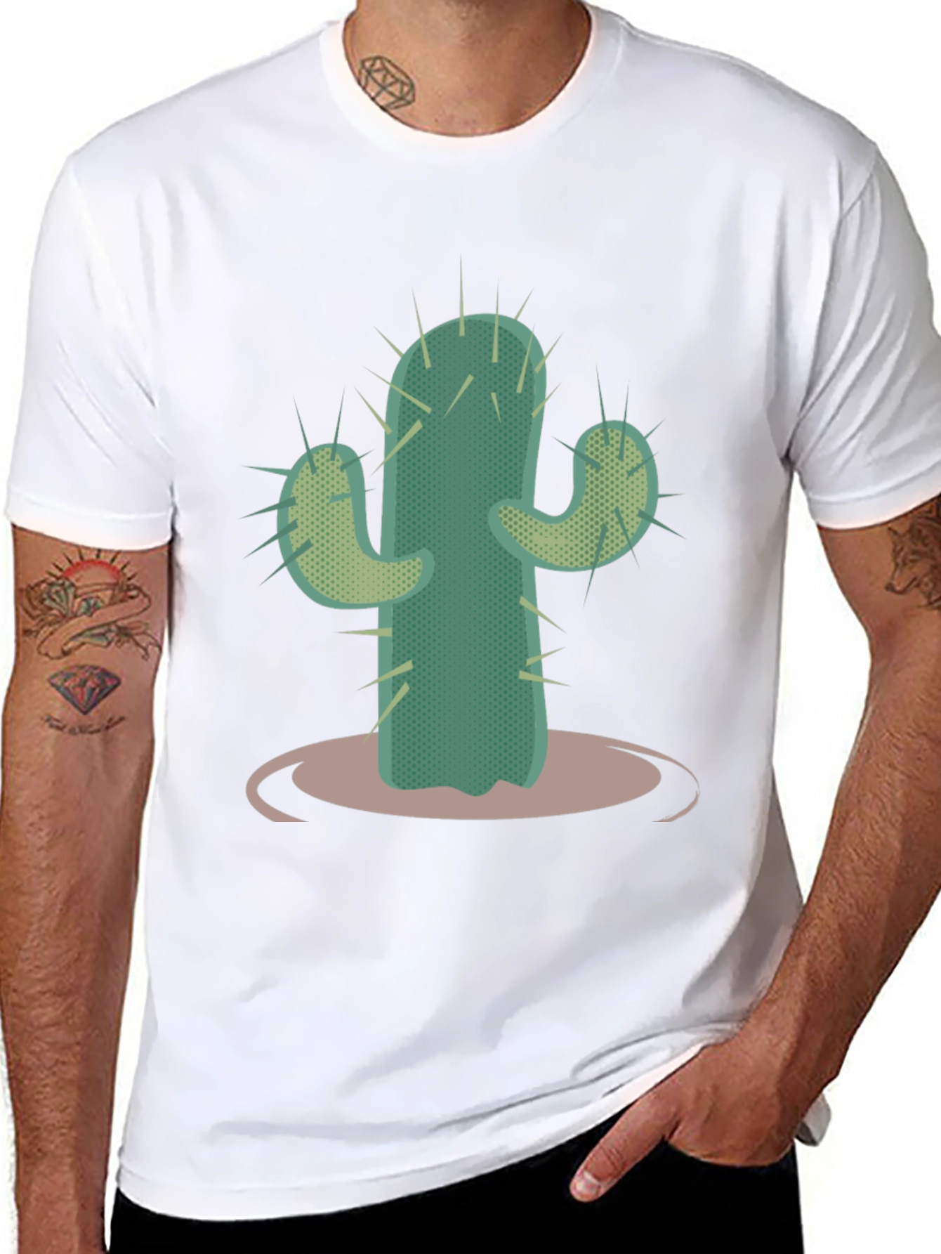Cactus Graphic Tee - Cool Desert Style