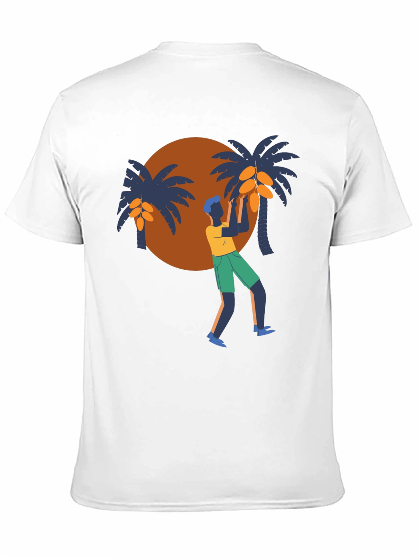 Tropical Harvest Black T-Shirt