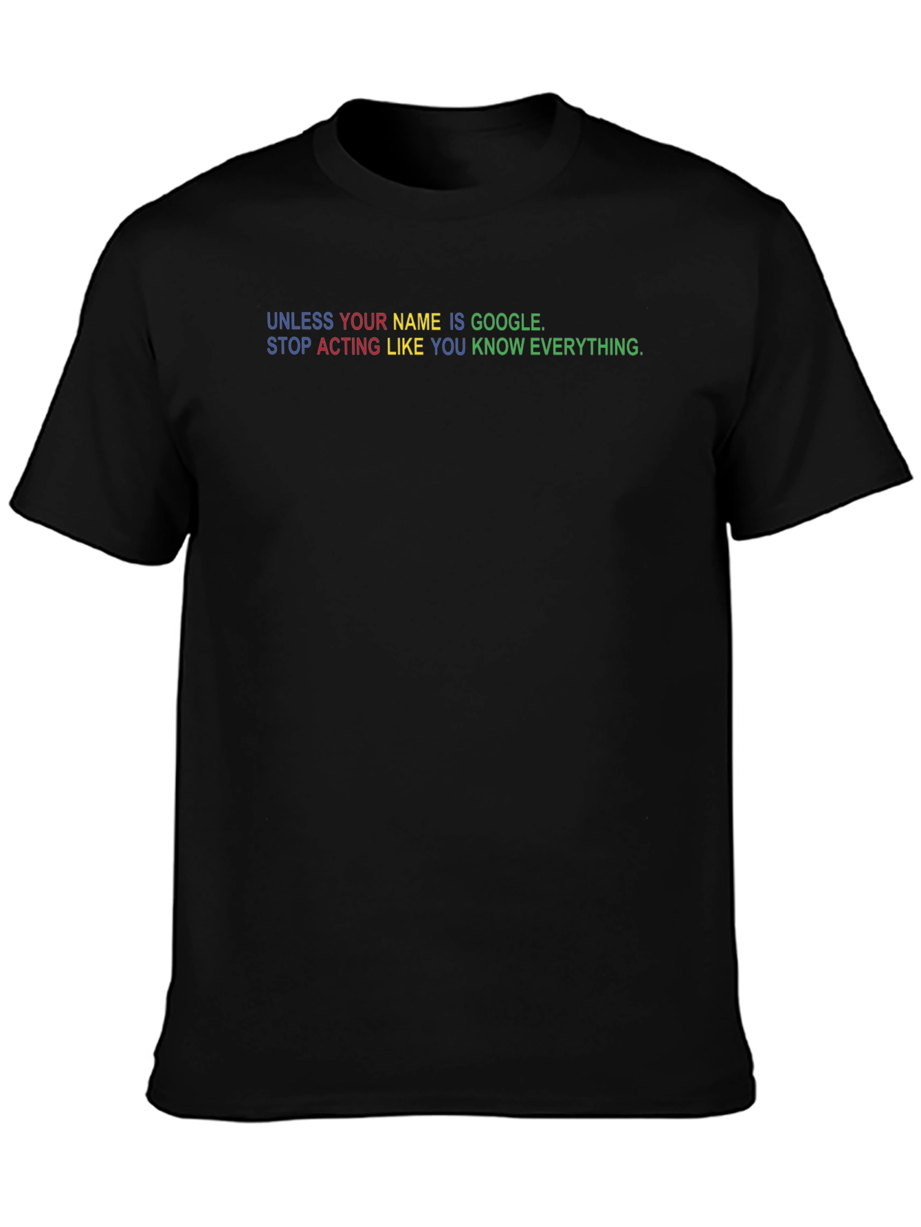 Unless Your Name is Google T-Shirt