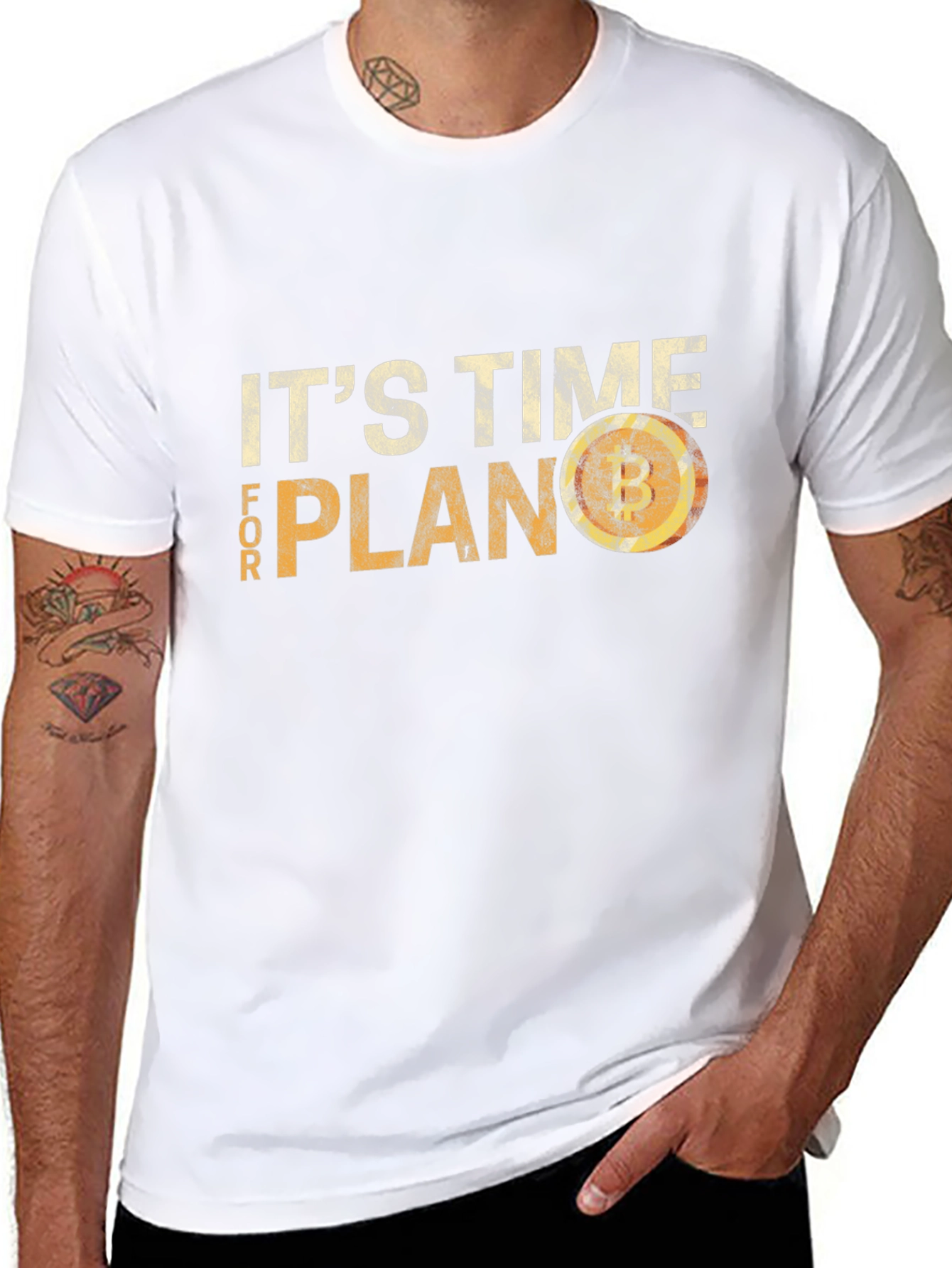 Its Time for Plan B Bitcoin T-Shirt