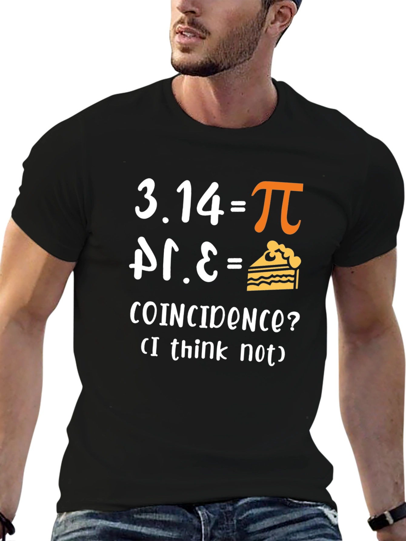 Funny Math Pi Pie Coincidence T-Shirt