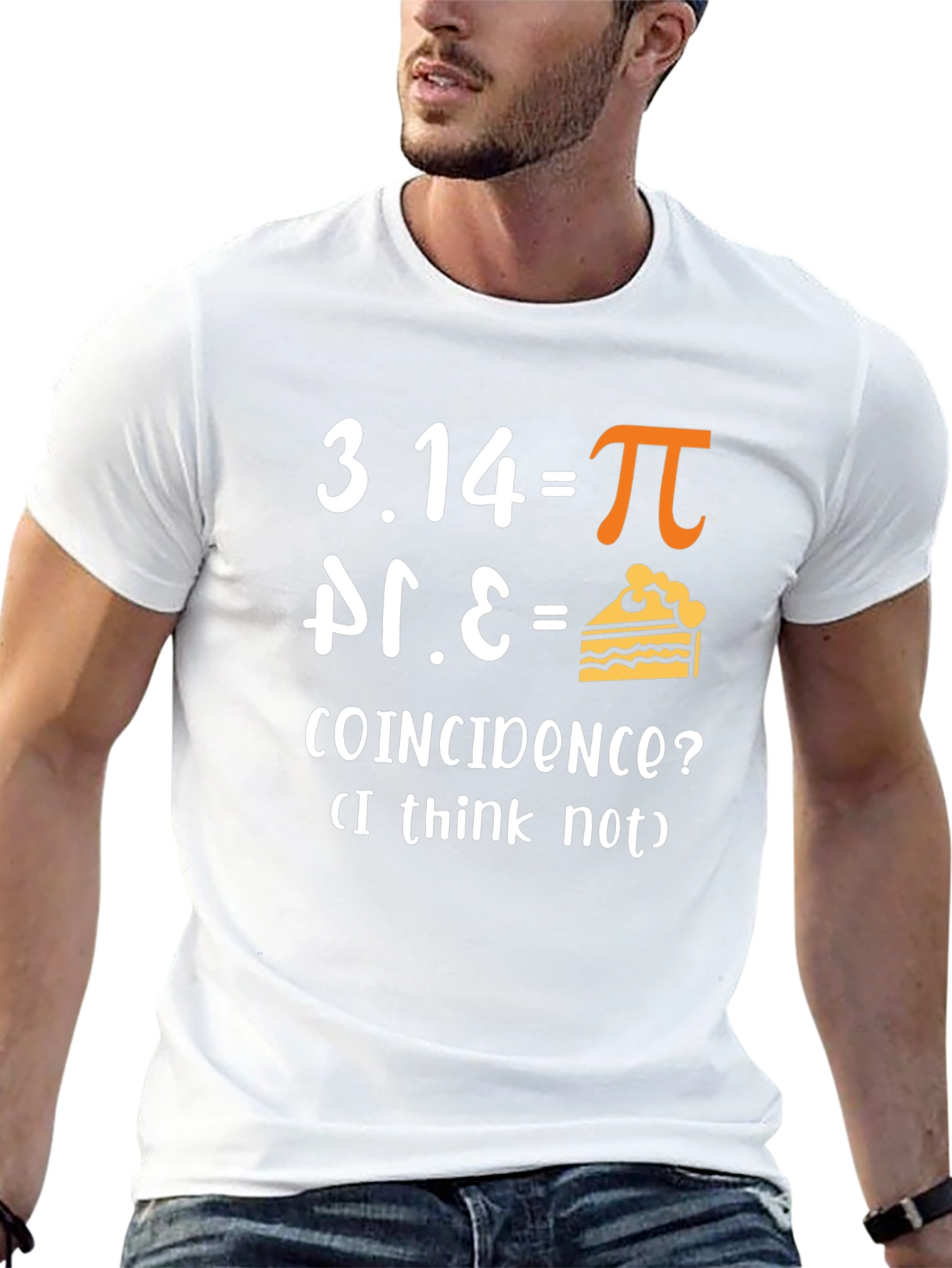 Funny Math Pi Pie Coincidence T-Shirt