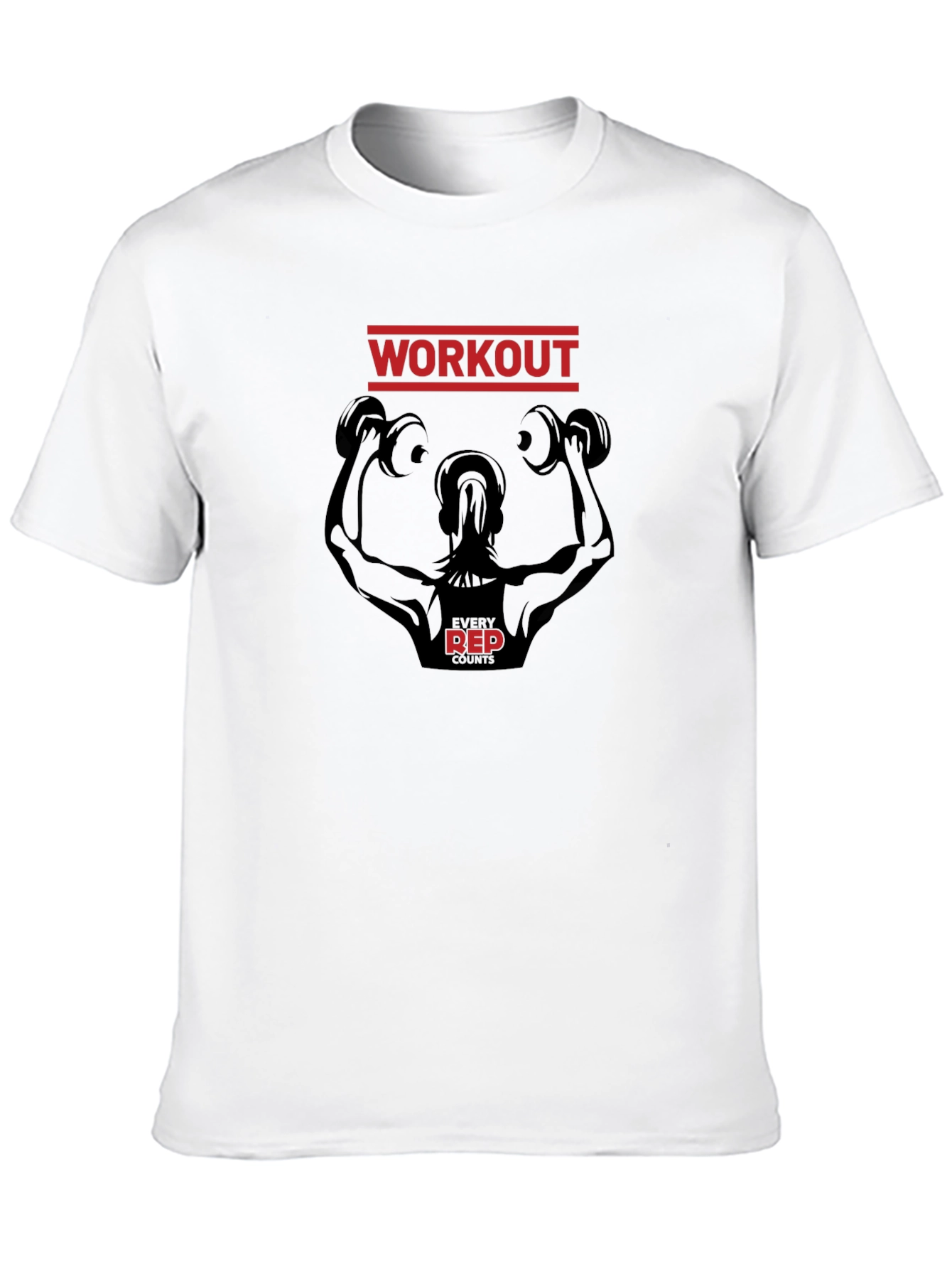 Workout T-Shirt: Every Rep Counts!