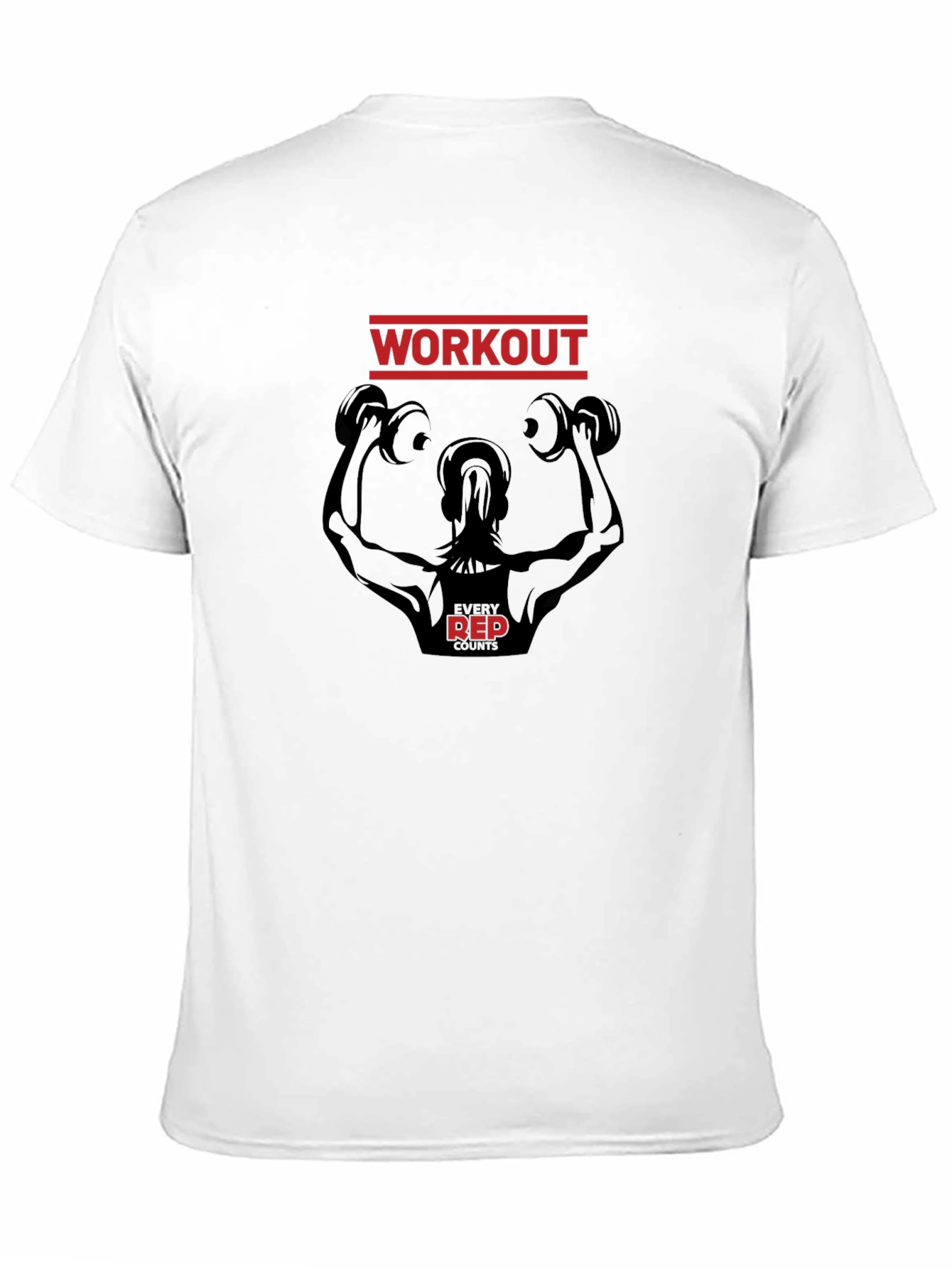 Workout T-Shirt: Every Rep Counts!