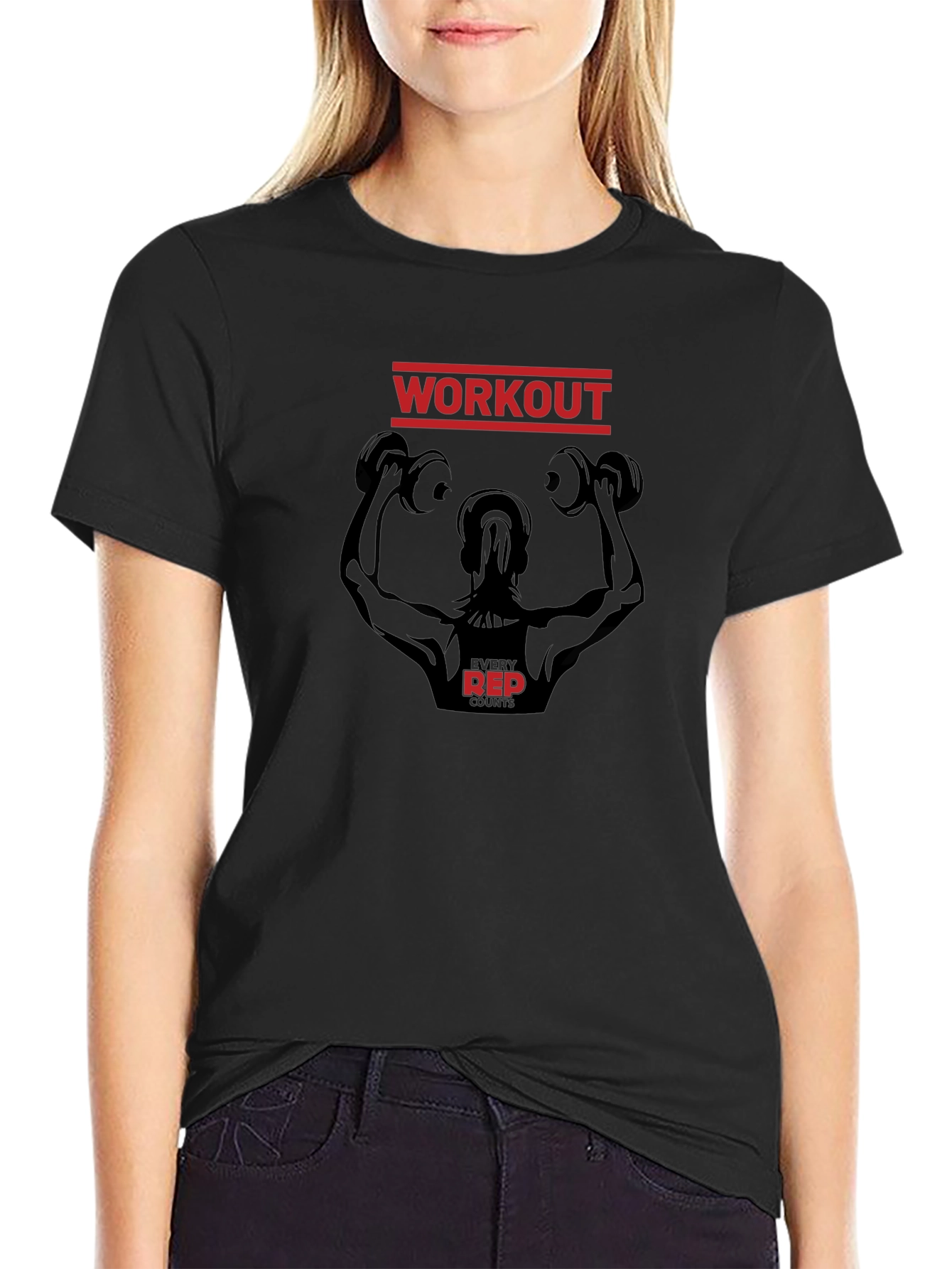 Workout T-Shirt: Every Rep Counts!