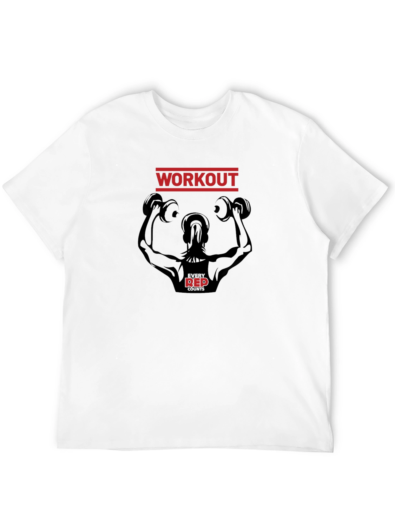 Workout T-Shirt: Every Rep Counts!