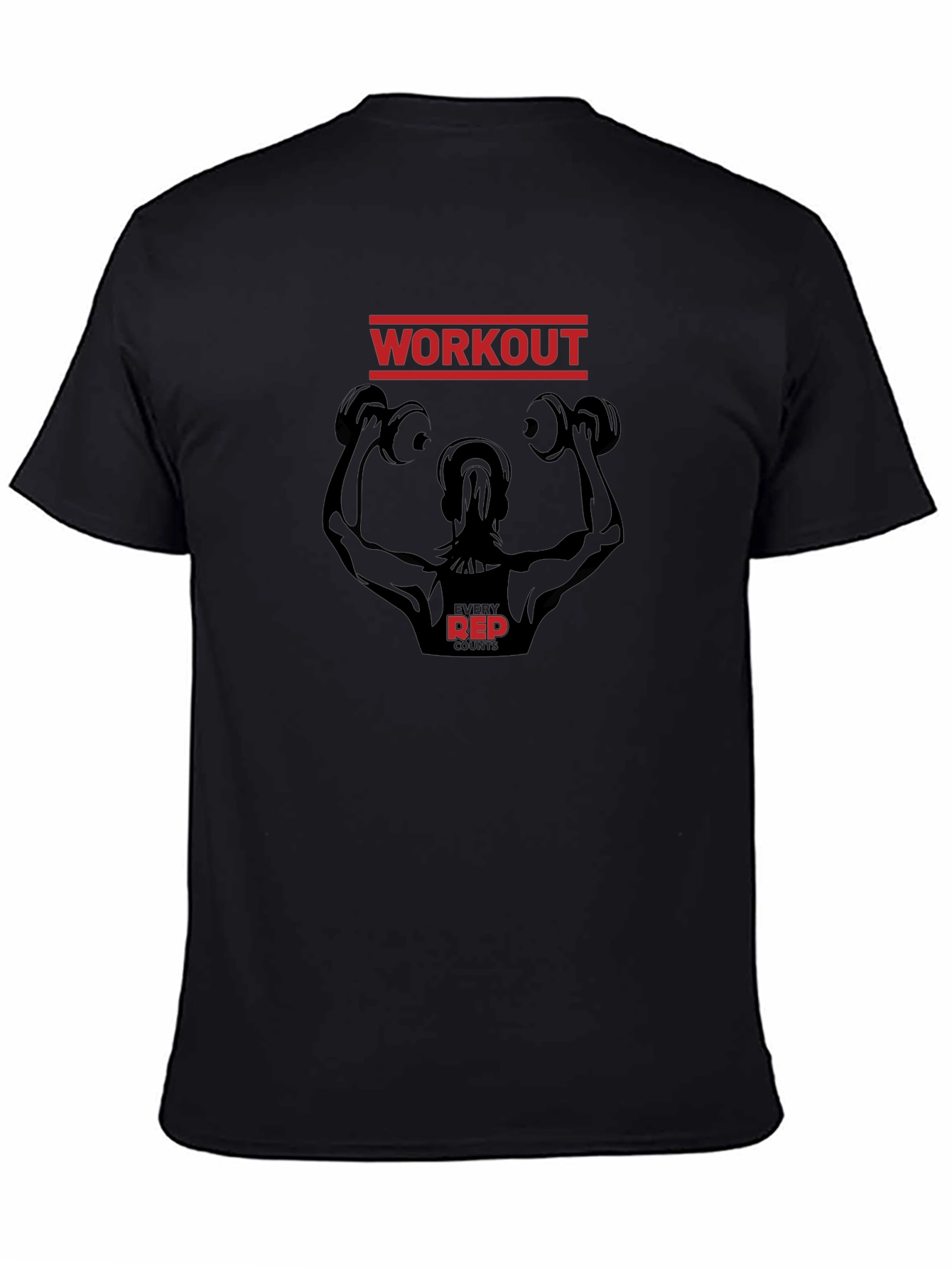 Workout T-Shirt: Every Rep Counts!
