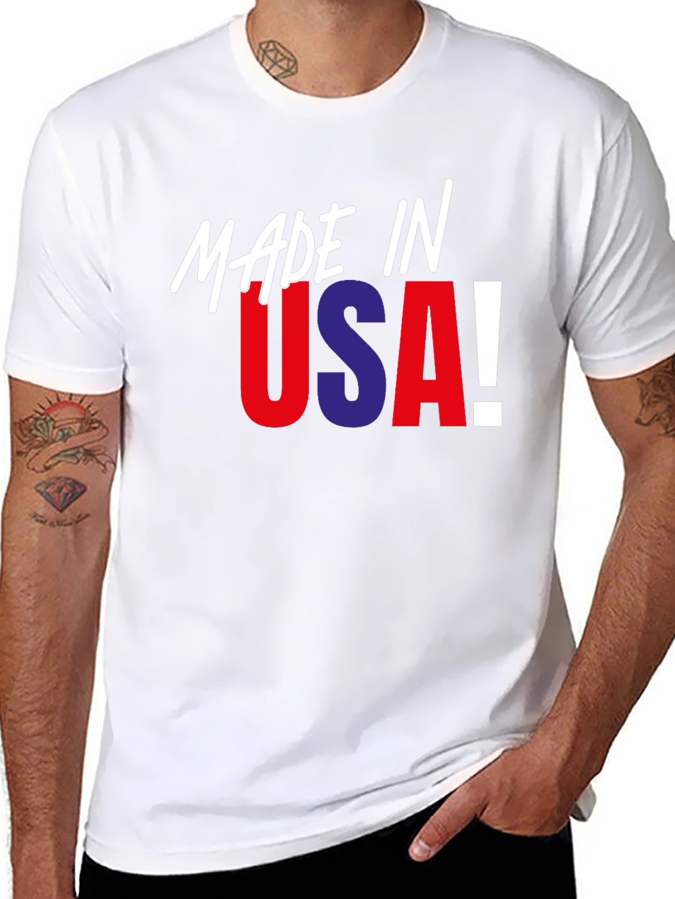 Made in USA Graphic T-Shirt