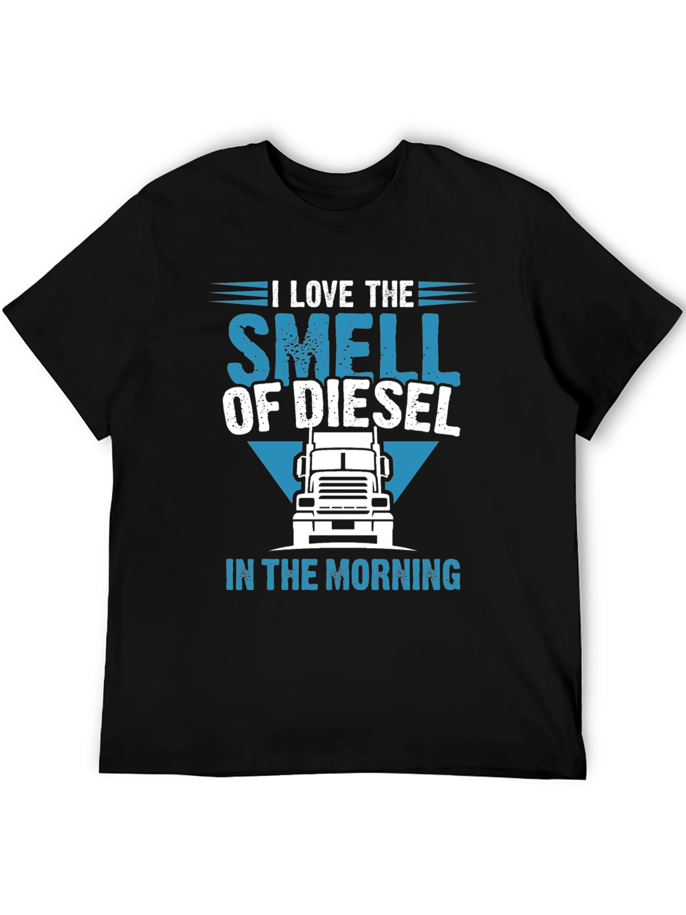 Diesel Smell Trucker T-Shirt - Morning Ride