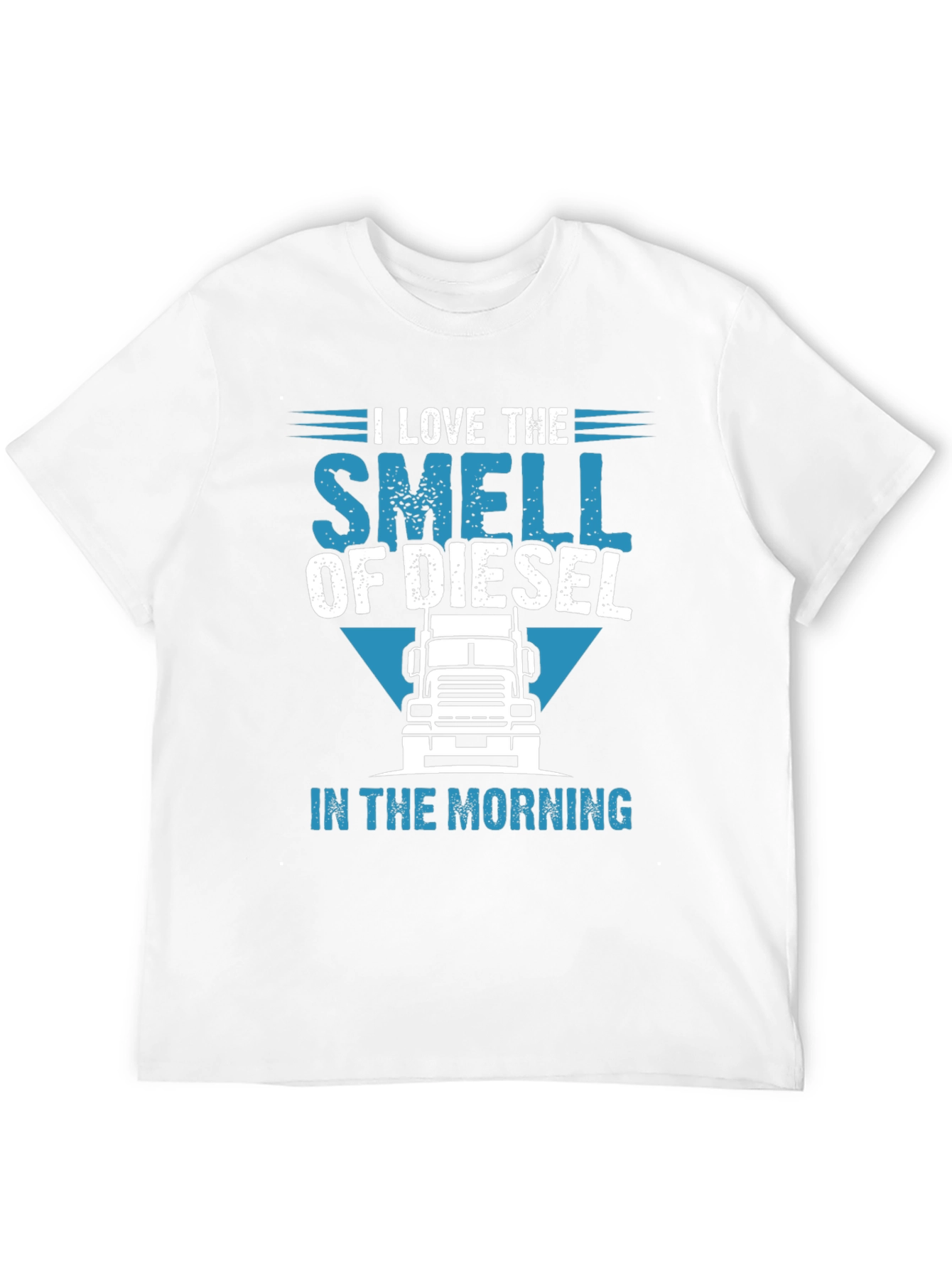 Diesel Smell Trucker T-Shirt - Morning Ride