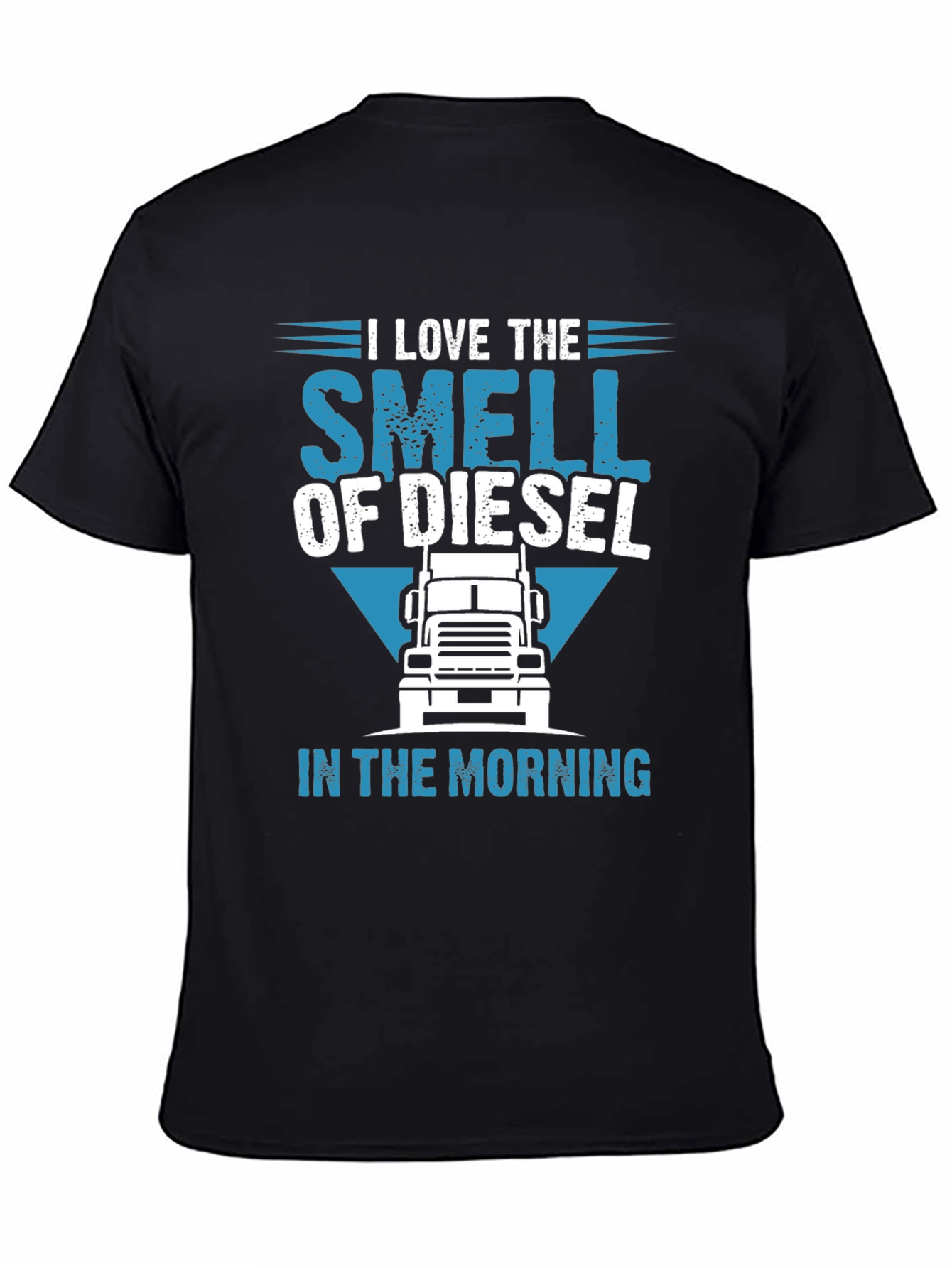 Diesel Smell Trucker T-Shirt - Morning Ride