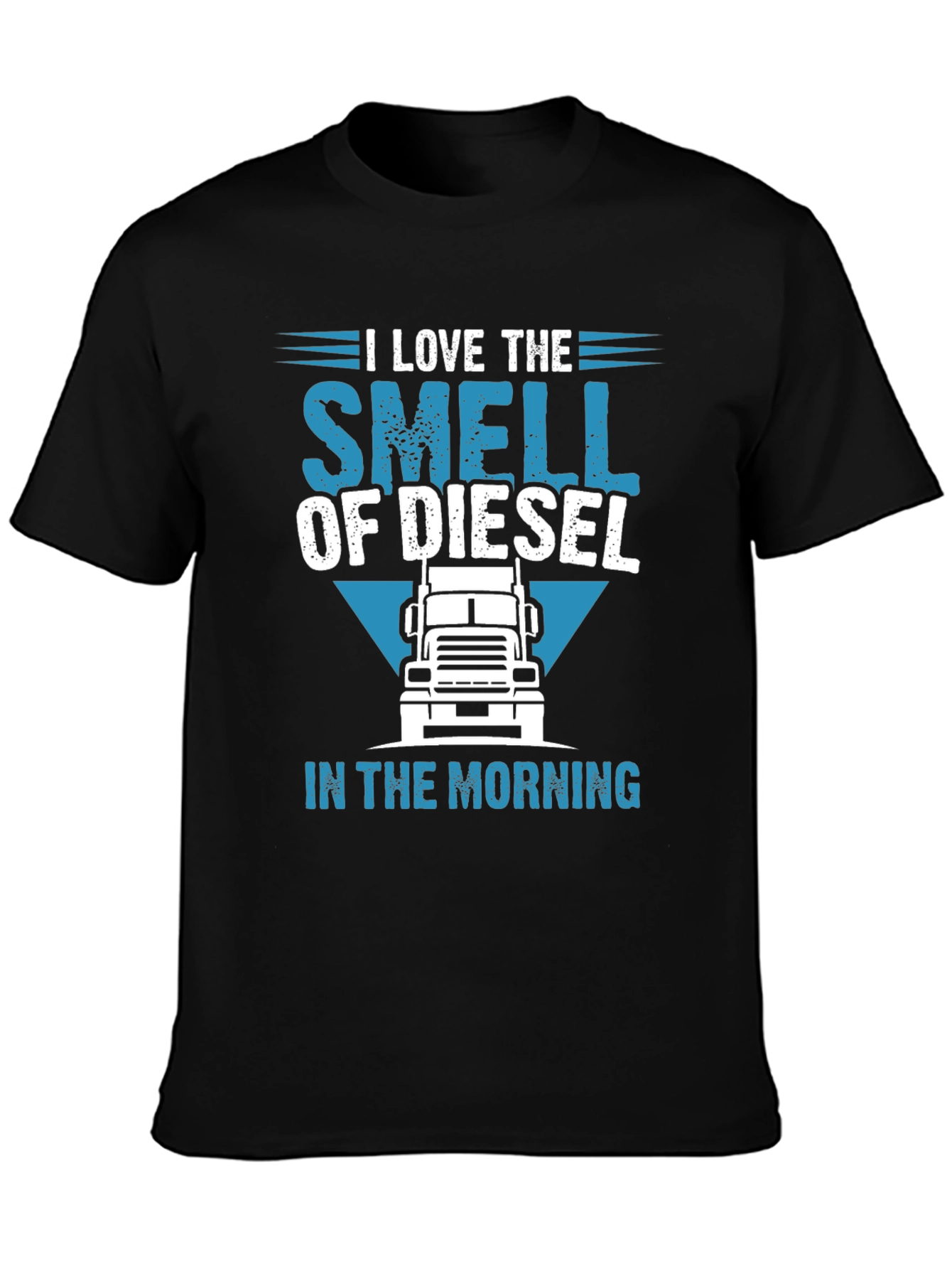 Diesel Smell Trucker T-Shirt - Morning Ride