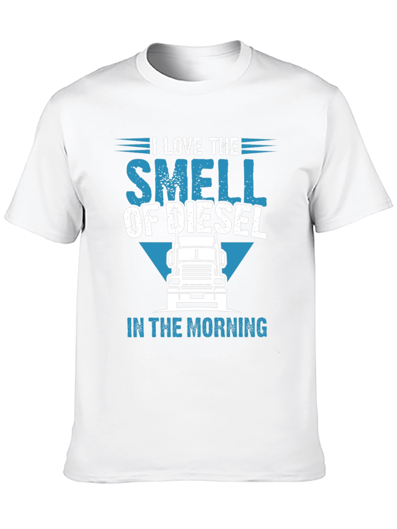 Diesel Smell Trucker T-Shirt - Morning Ride