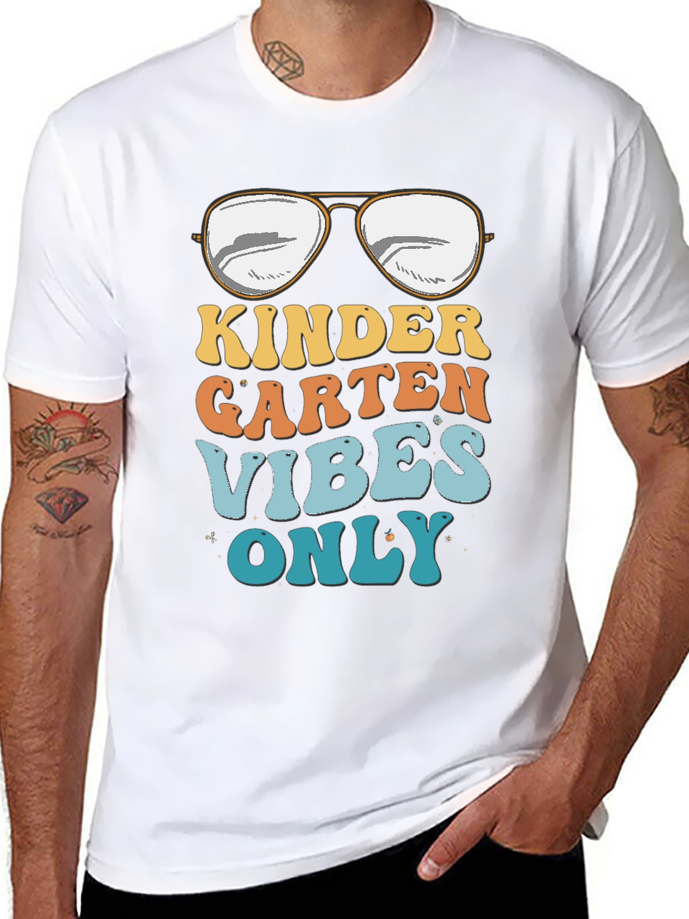 Kindergarten Vibes Only Graphic Tee