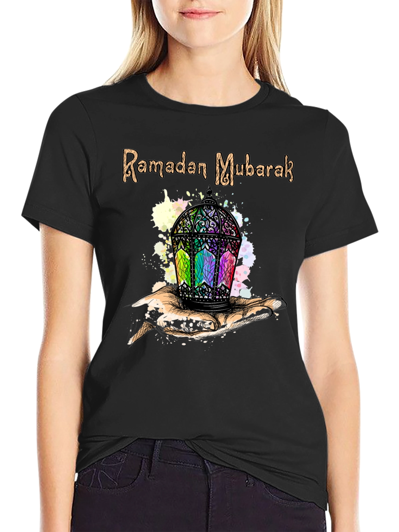 Ramadan Mubarak Graphic Tee