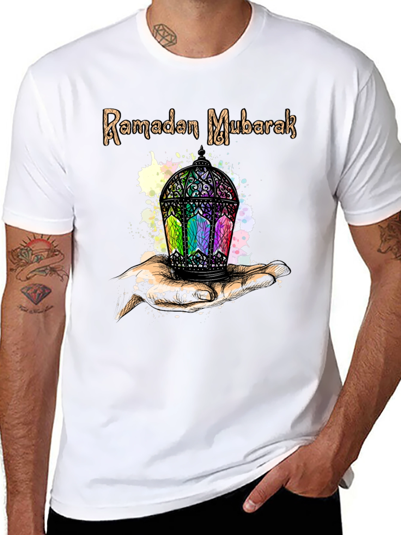 Ramadan Mubarak Graphic Tee