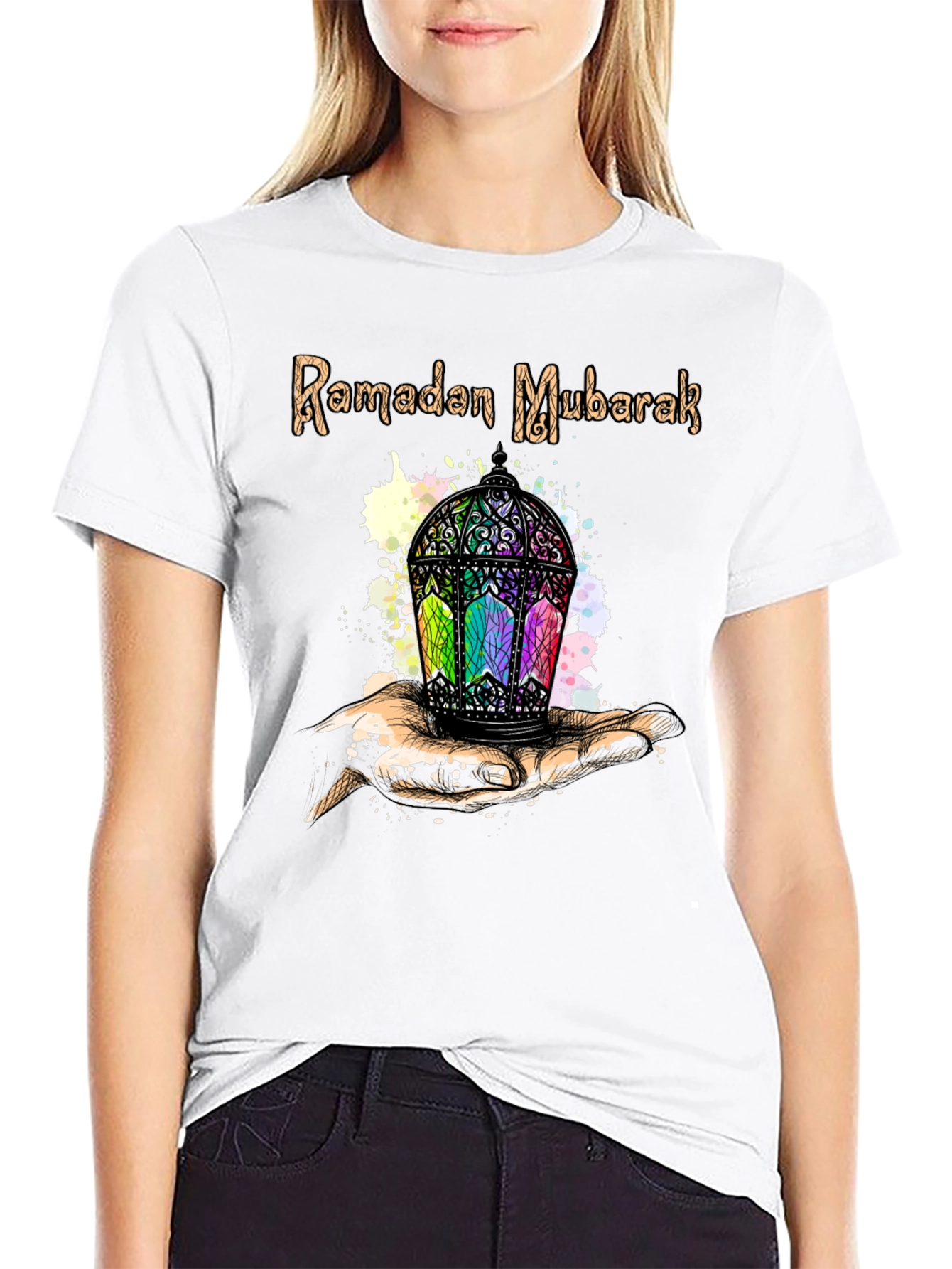 Ramadan Mubarak Graphic Tee