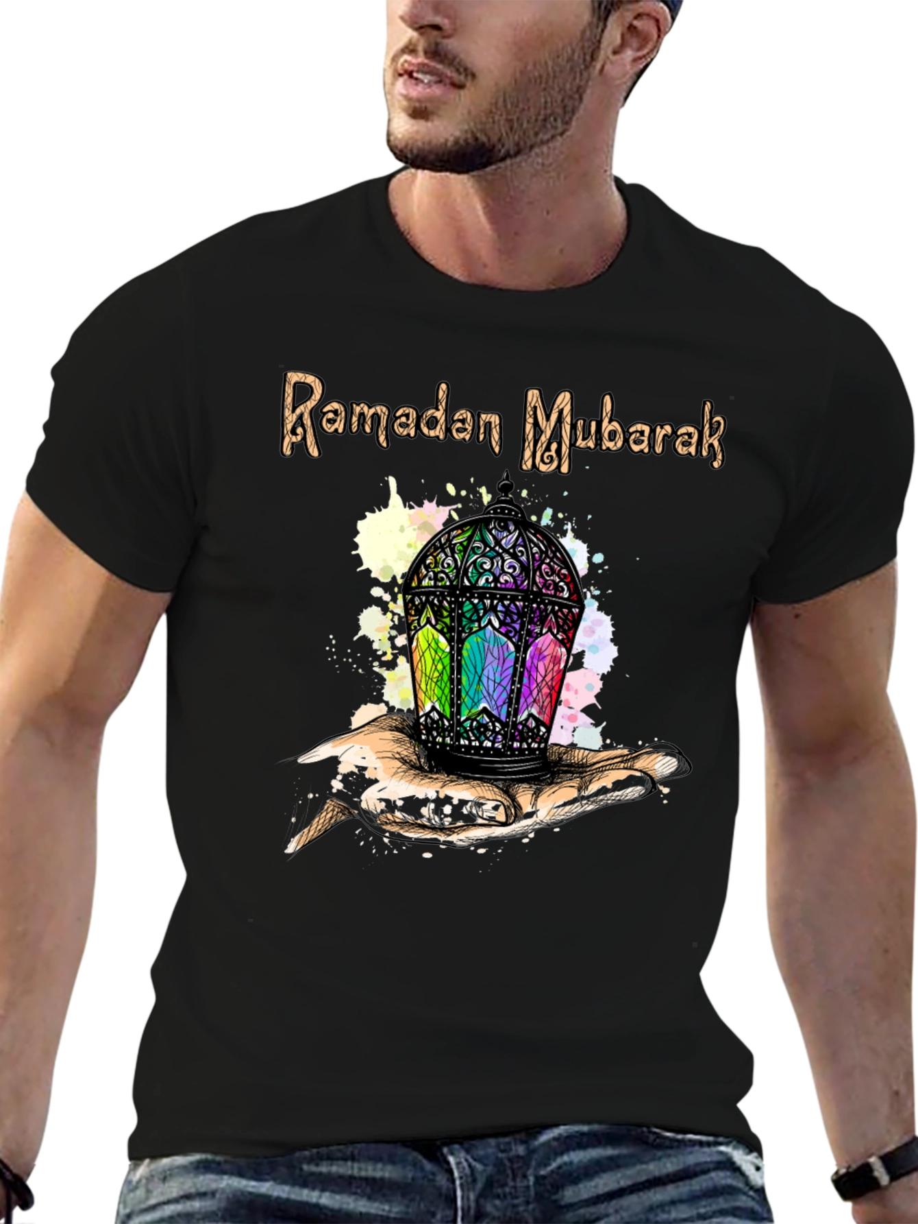 Ramadan Mubarak Graphic Tee