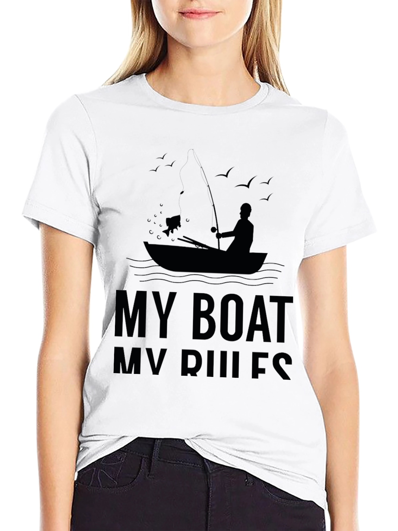 My Boat My Rules Fishing T-Shirt